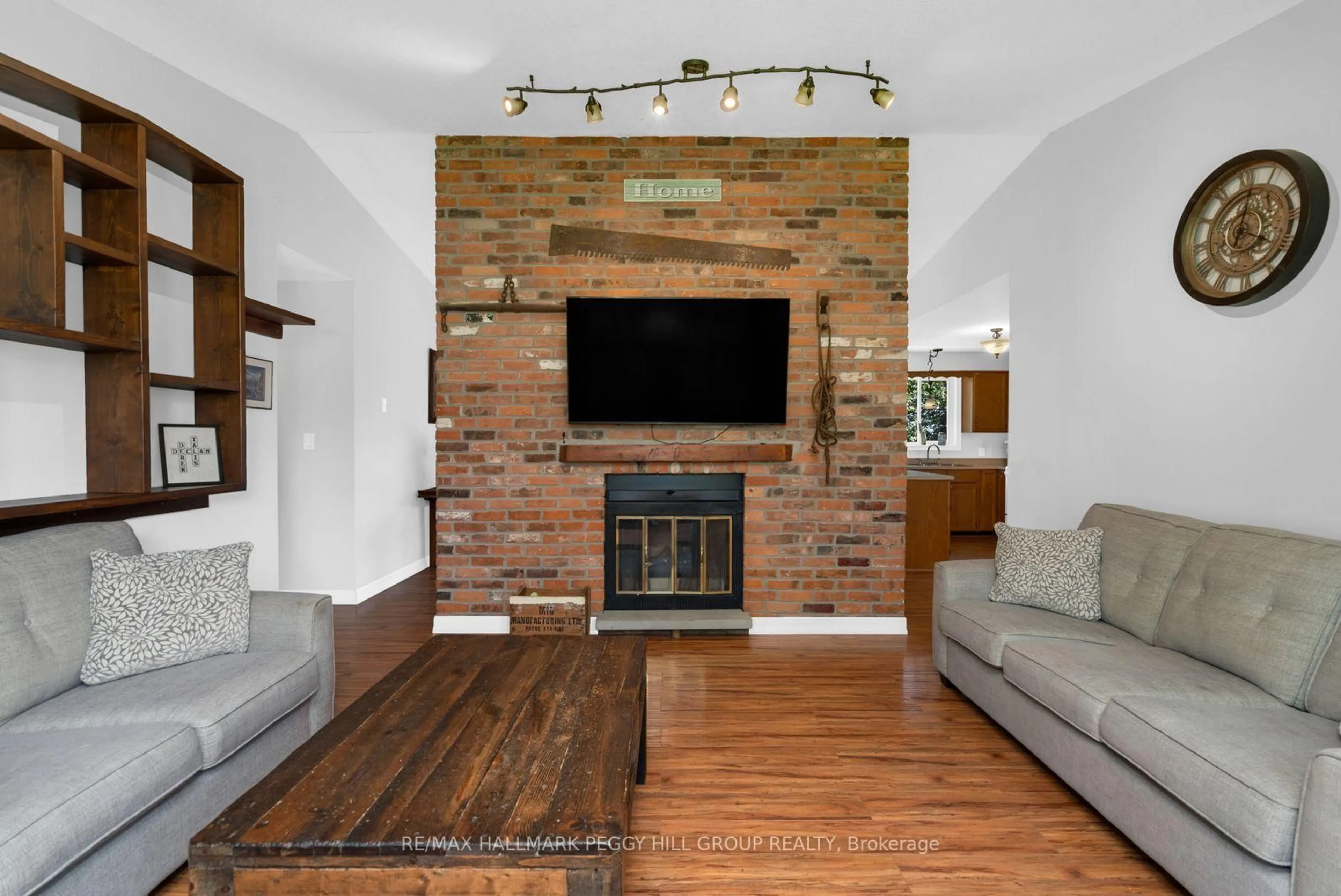 Living room with furniture, unknown for 55 Shelswell Blvd, Oro-Medonte Ontario L0L 2E0