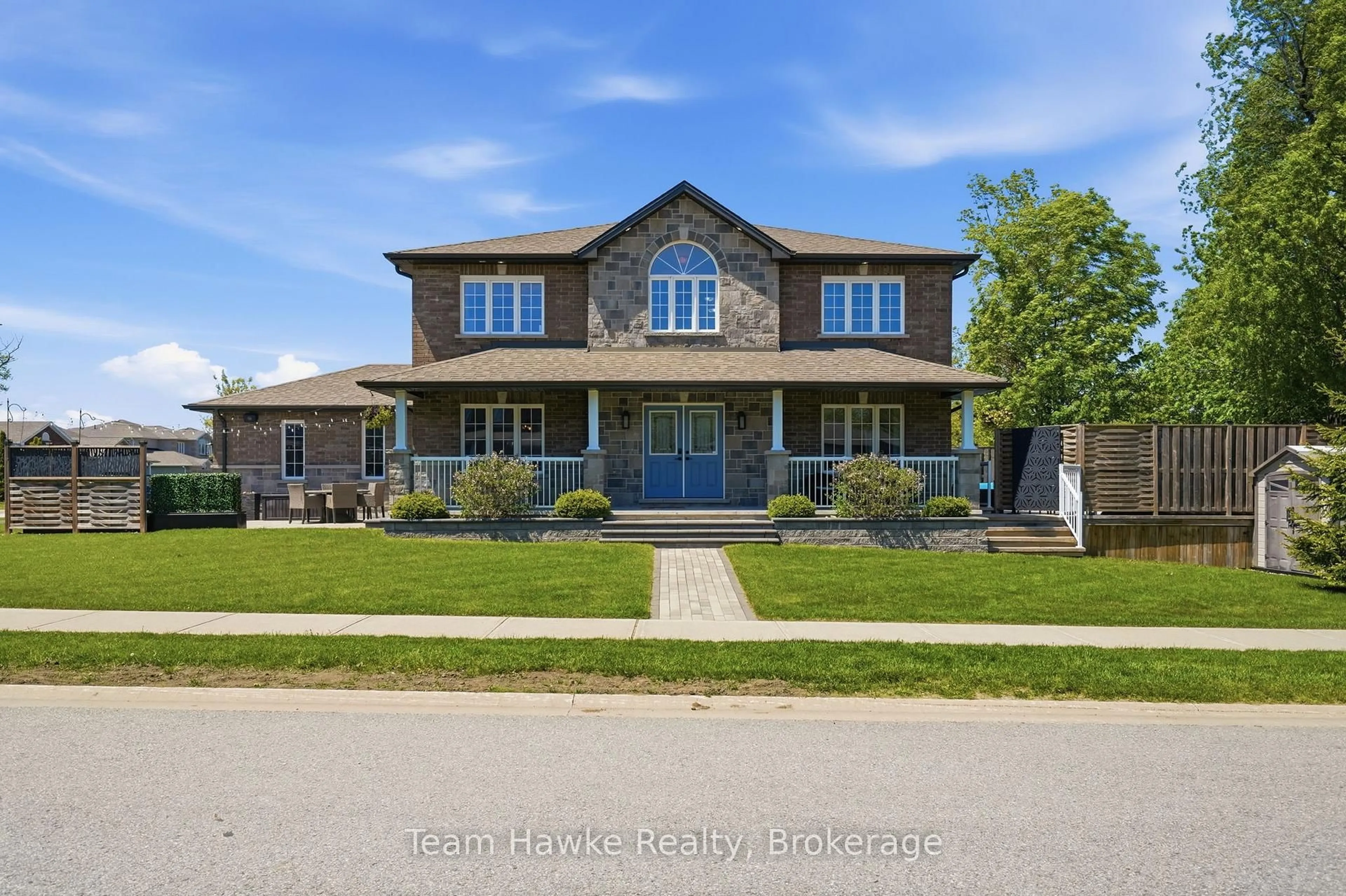 Home with brick exterior material, street for 3 Sheppard Dr, Tay Ontario L0K 2A0