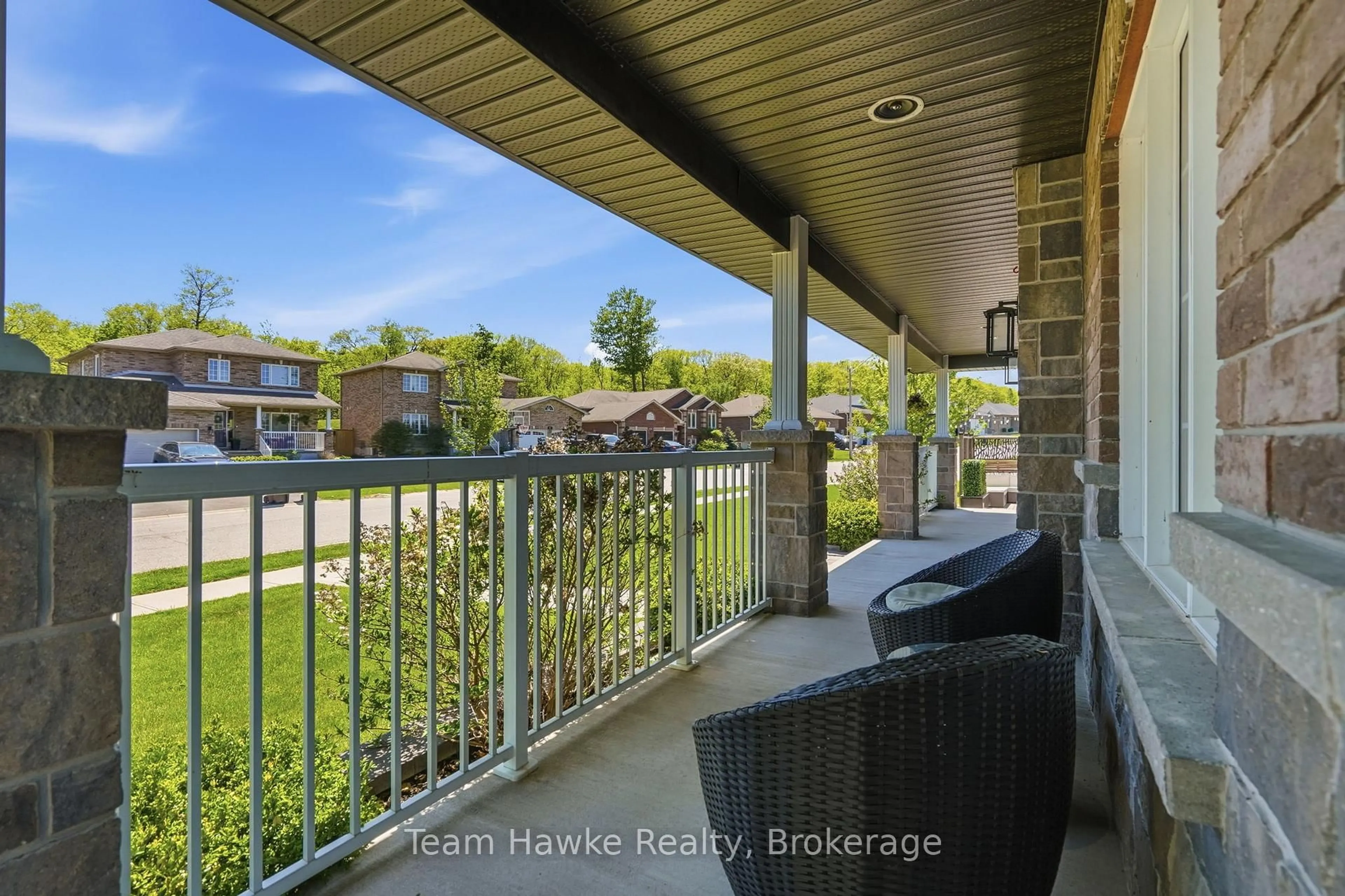 Patio, water/lake/river/ocean view for 3 Sheppard Dr, Tay Ontario L0K 2A0