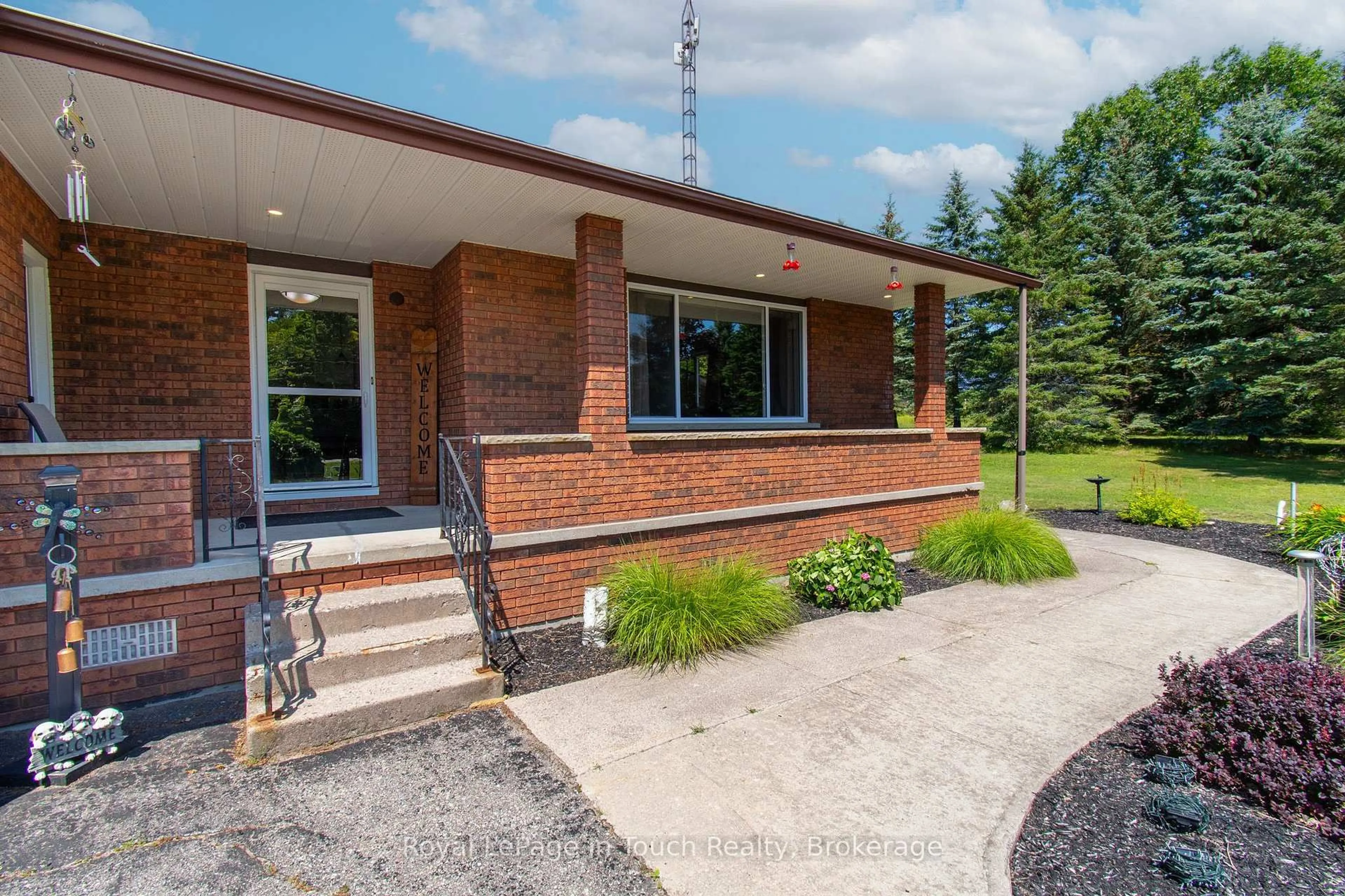 Home with brick exterior material, street for 80 12 Concession, Tiny Ontario L0L 2J0
