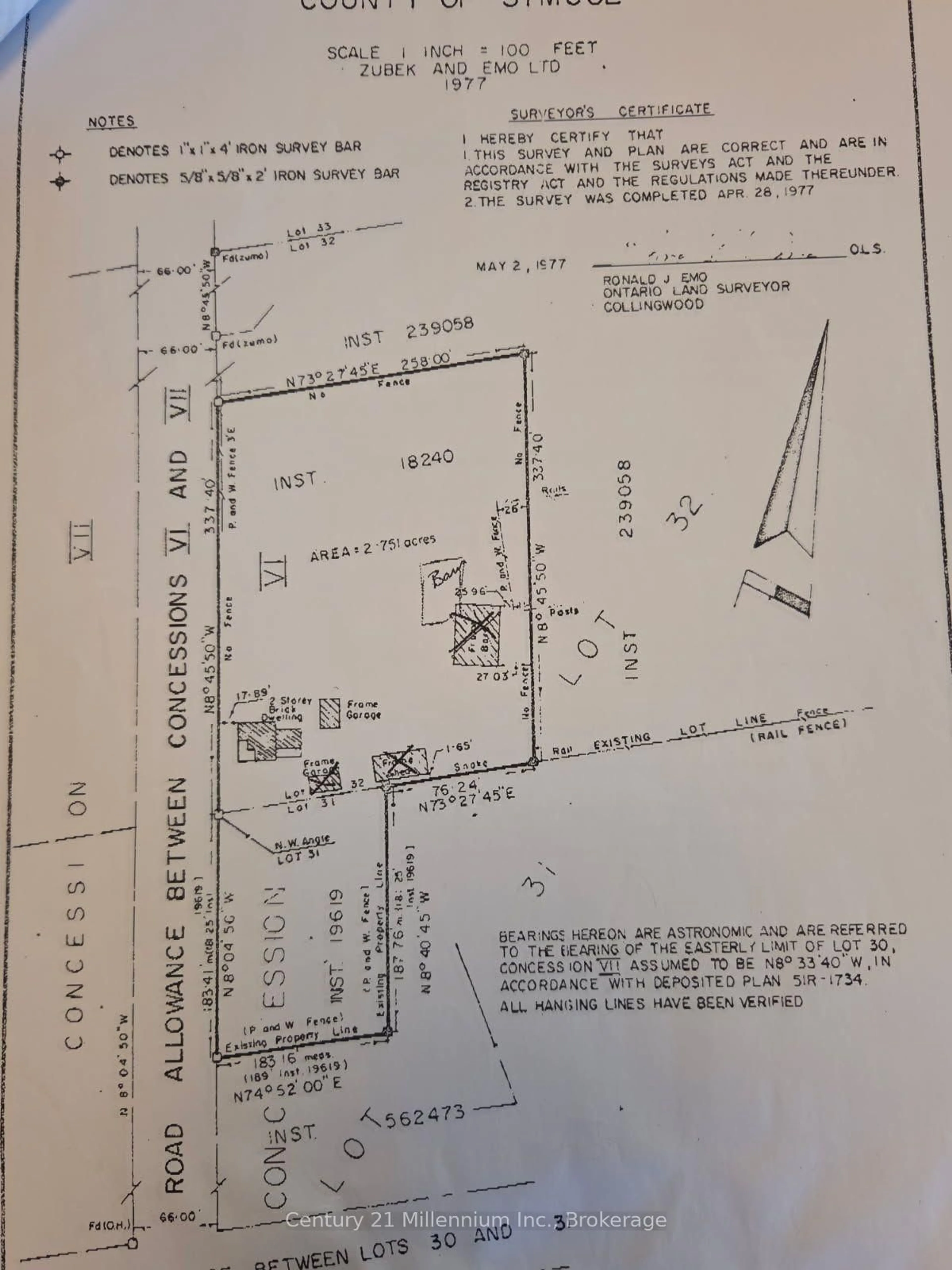 Floor plan for 1851 6 Concession, Clearview Ontario L0M 1S0