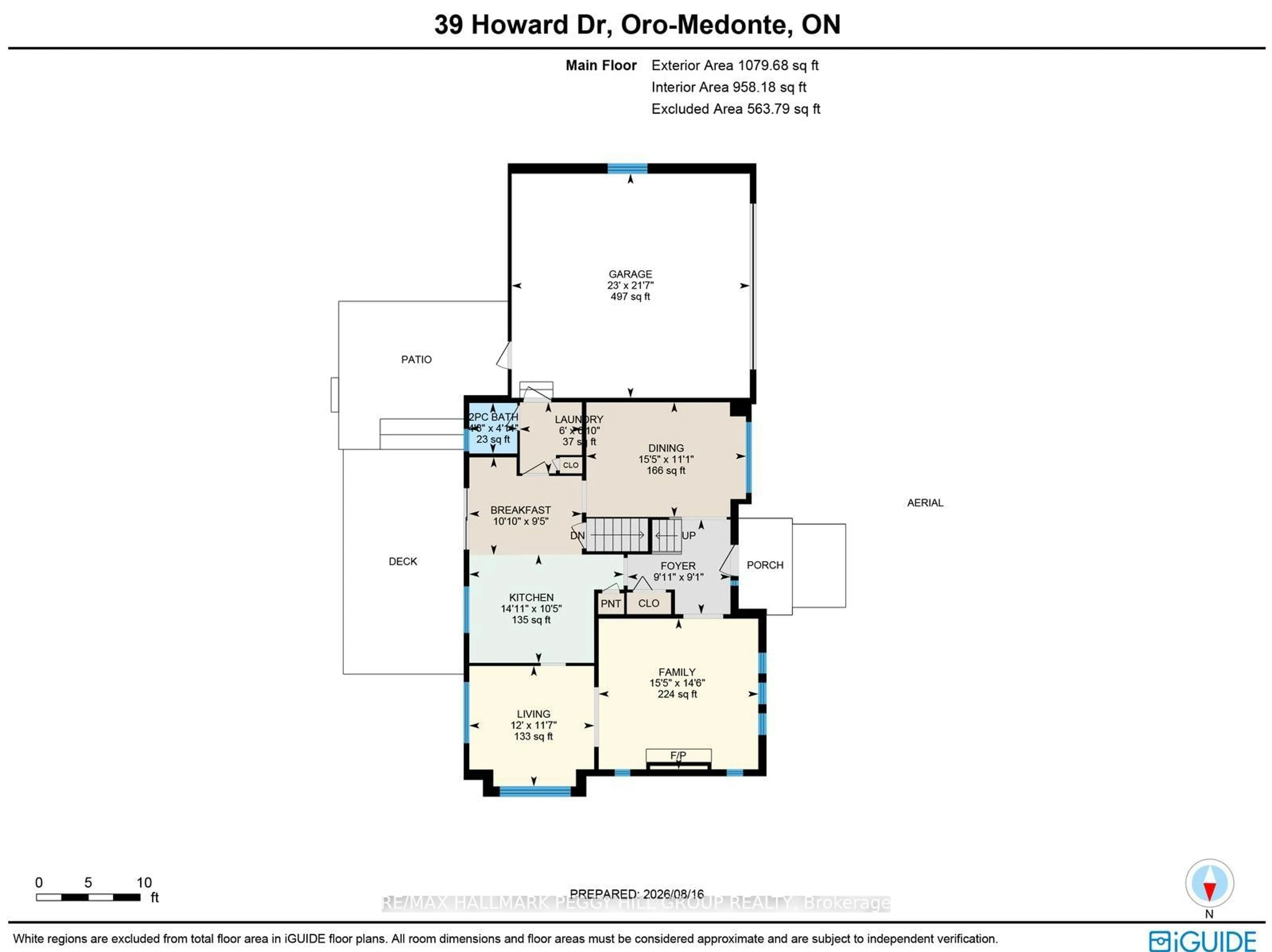 Floor plan for 39 Howard Dr, Oro-Medonte Ontario L0L 2E0