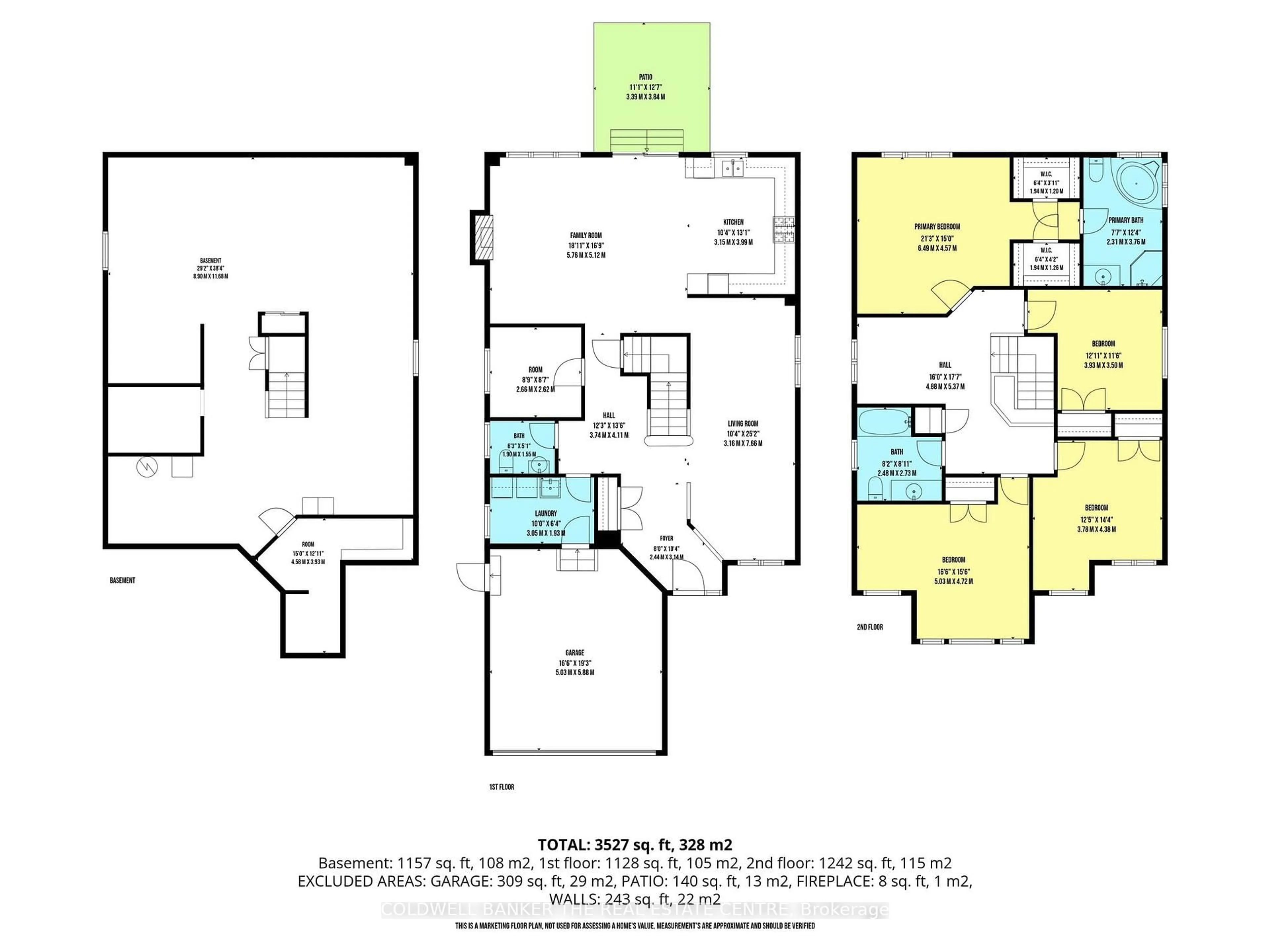 Floor plan for 44 Prince William Way, Barrie Ontario L4N 0Y9