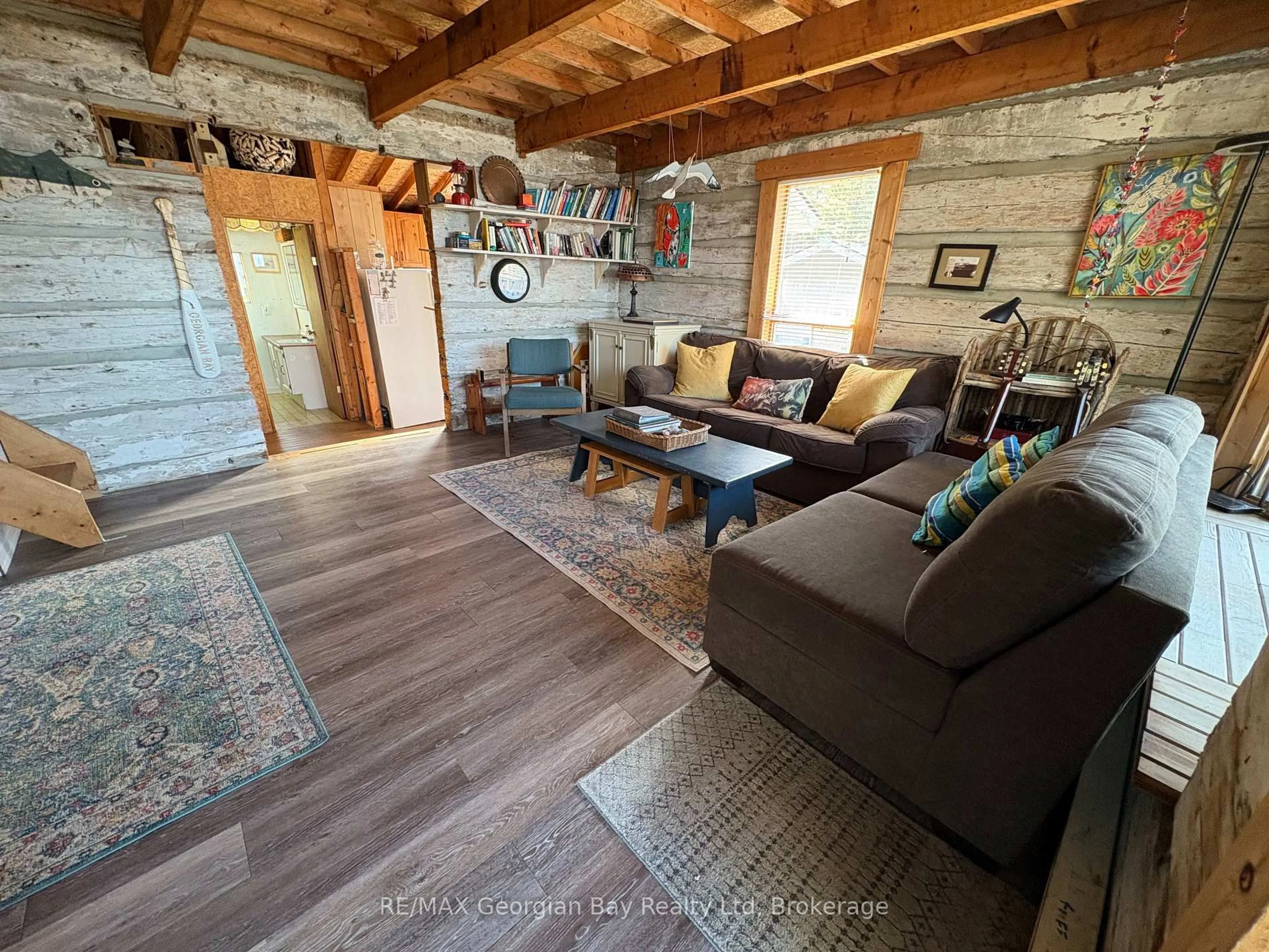 Living room with furniture, unknown for 681 Mkade Kegwin Miikan Rd, Christian Island 30 Ontario L9M 0A9