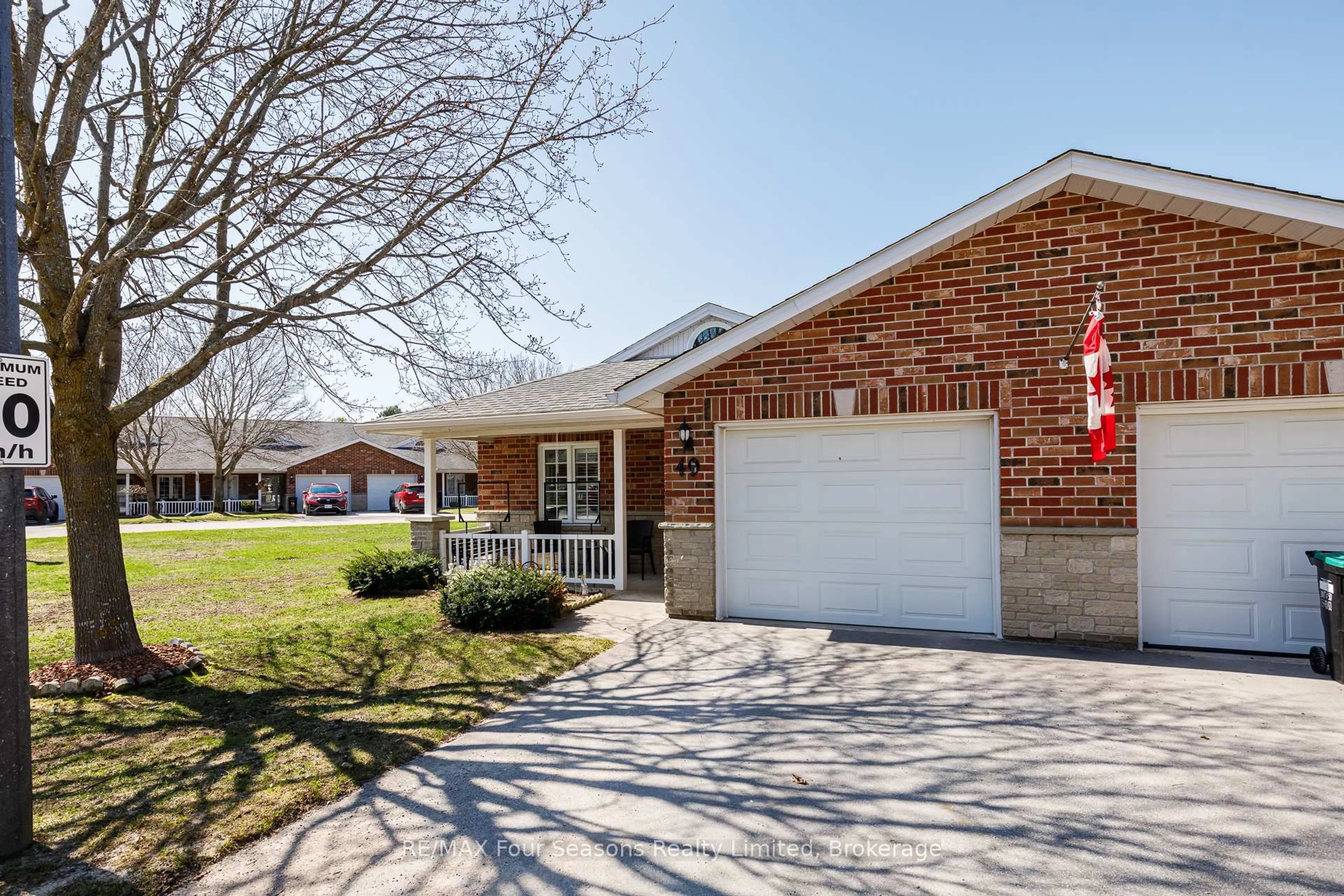 Home with brick exterior material, street for 275 Huron St #49, Clearview Ontario L0M 1S0