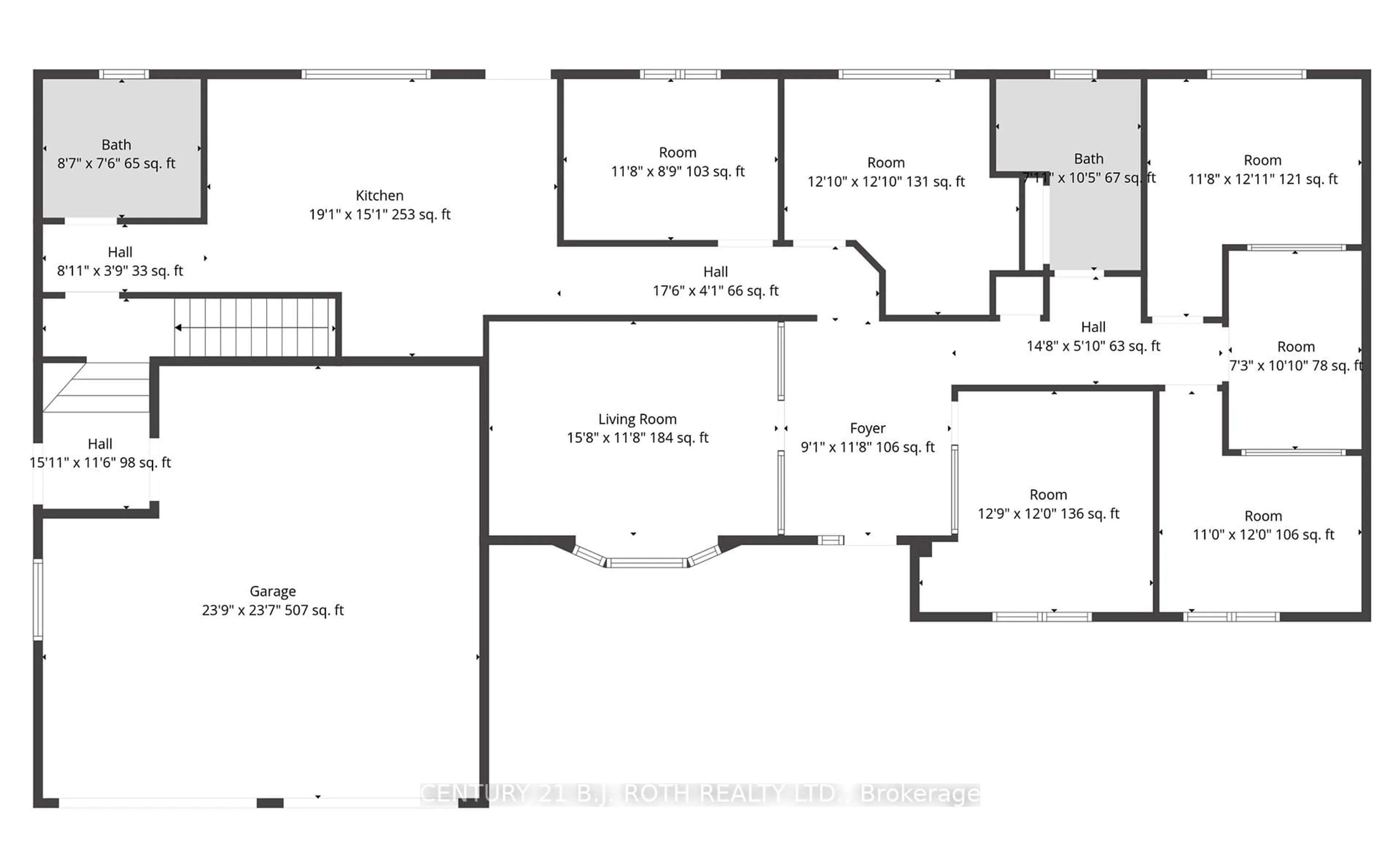 Floor plan for 355 Mapleview Dr, Barrie Ontario L4N 9L5