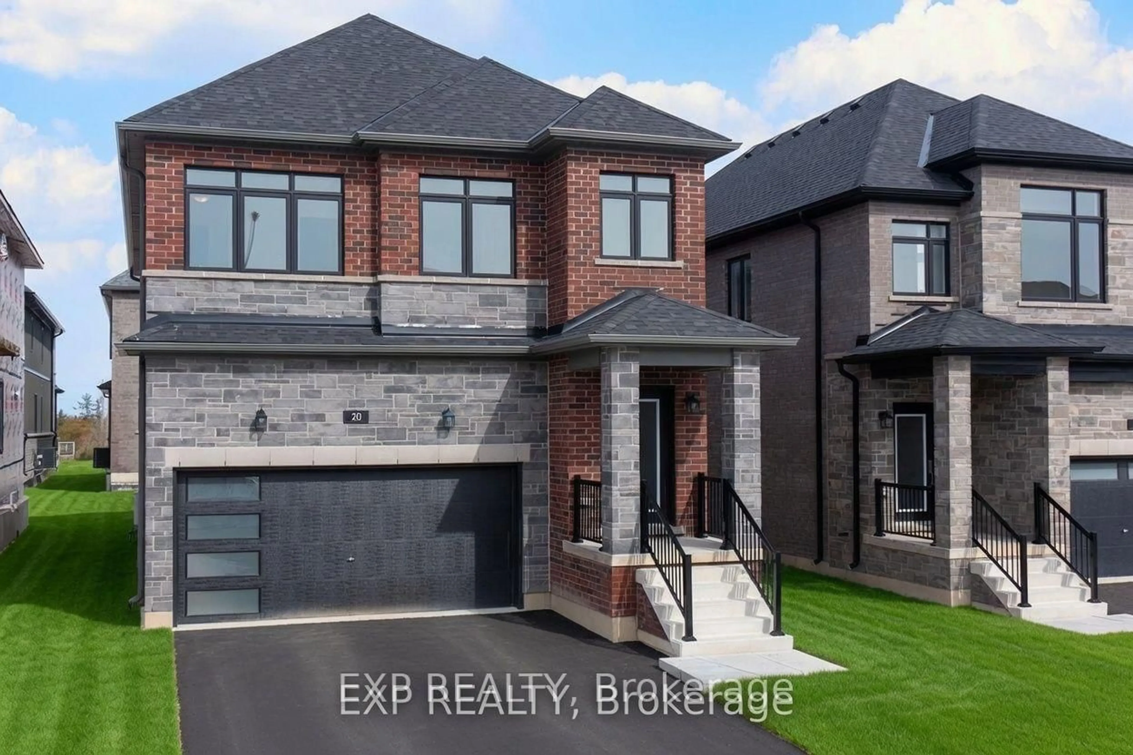 Home with brick exterior material, street for 20 Ranch Terr, Barrie Ontario L9J 0C2