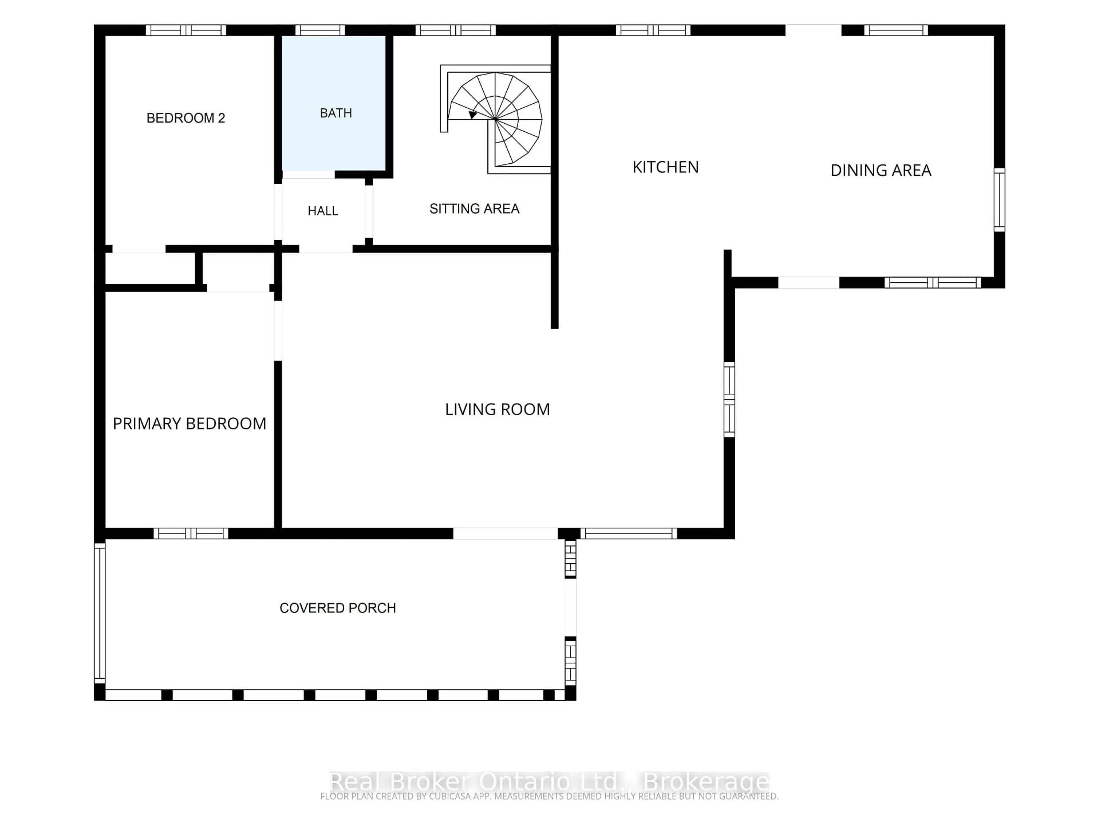 Floor plan for 426 David Ave, Tay Ontario L0K 1R0