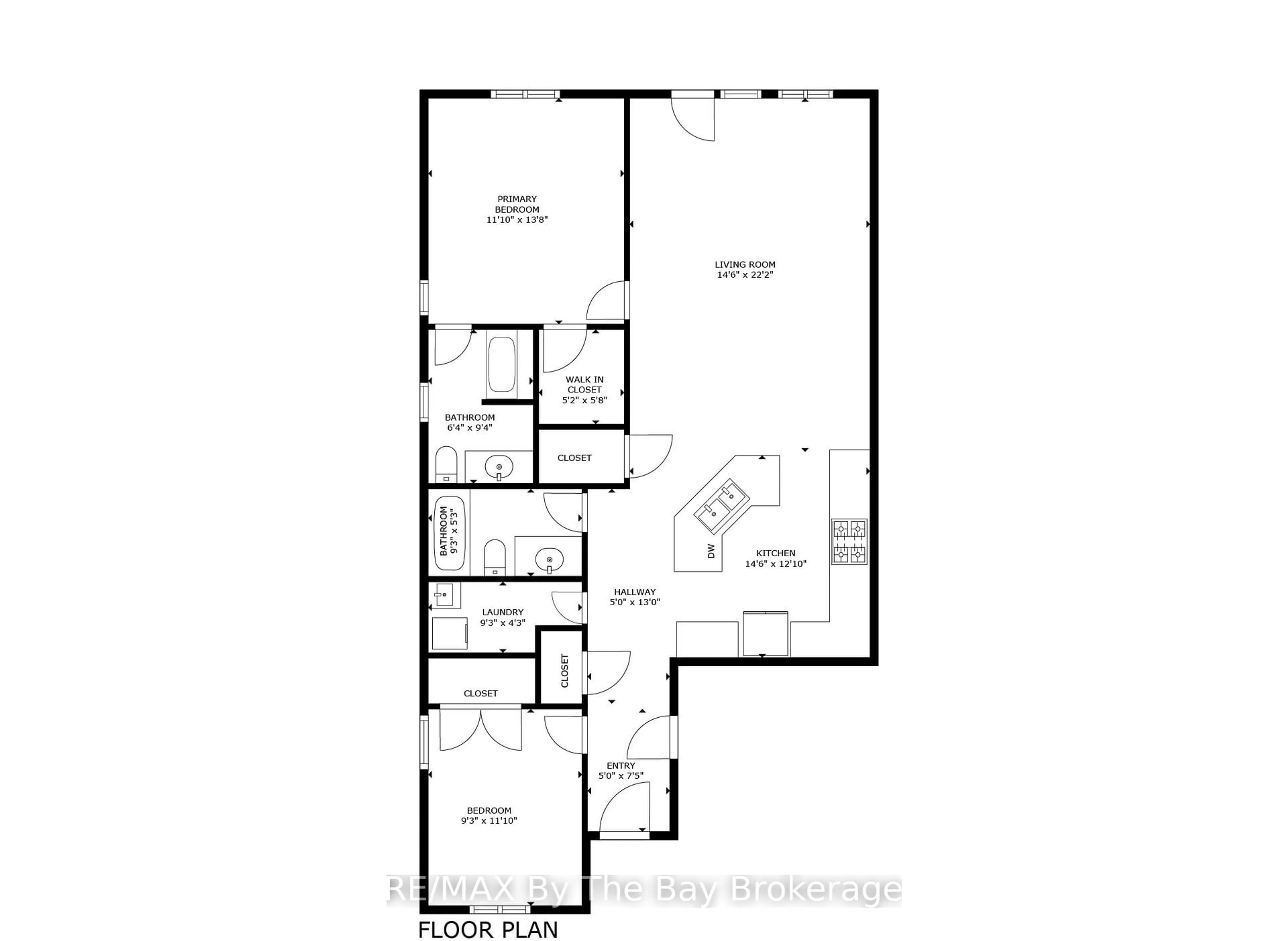 Floor plan for 148 New York Ave, Wasaga Beach Ontario L9Z 3A8