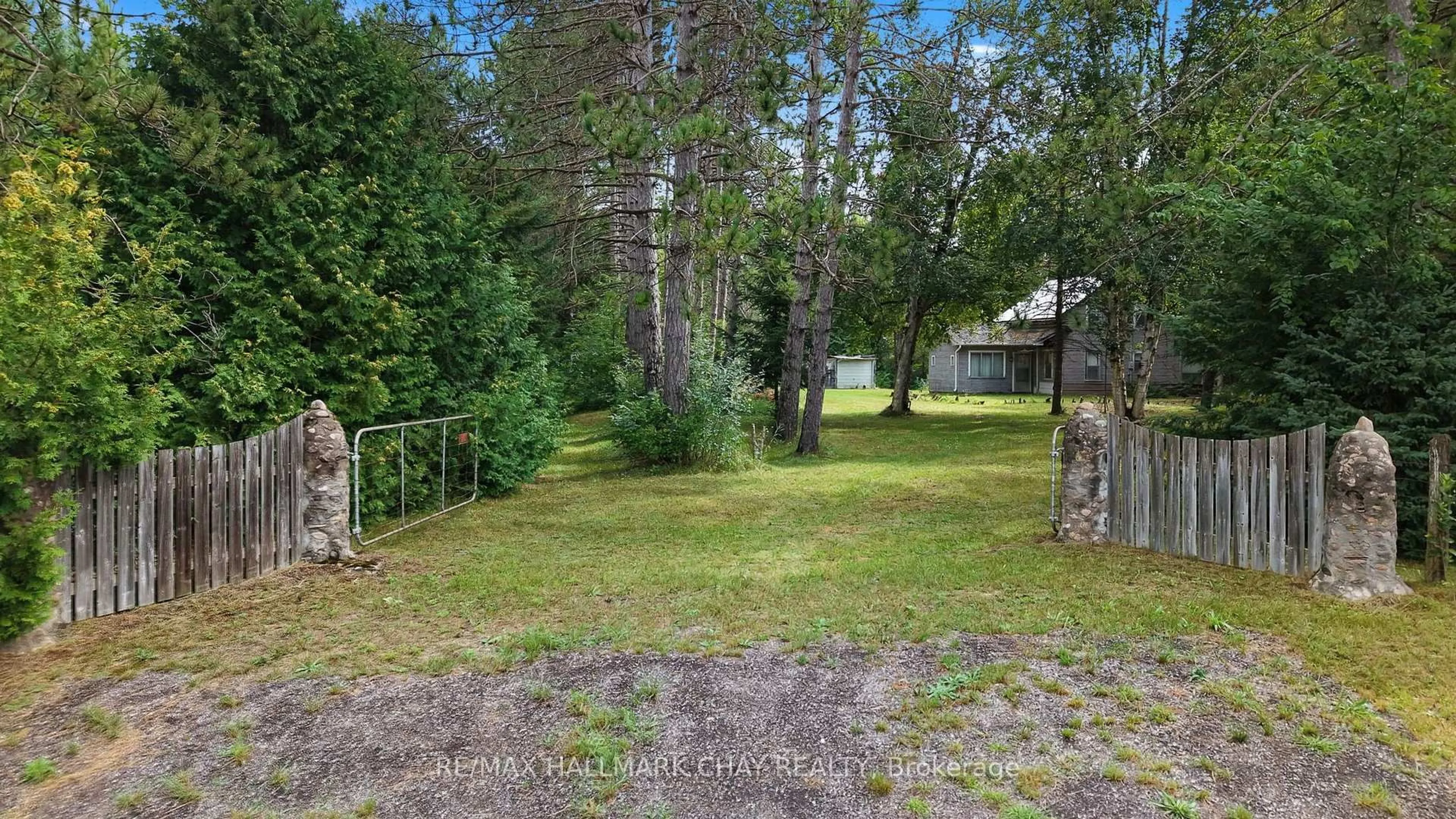 A pic from outside/outdoor area/front of a property/back of a property/a pic from drone, forest/trees view for 1347 Old Second Rd, Springwater Ontario L0L 2K0