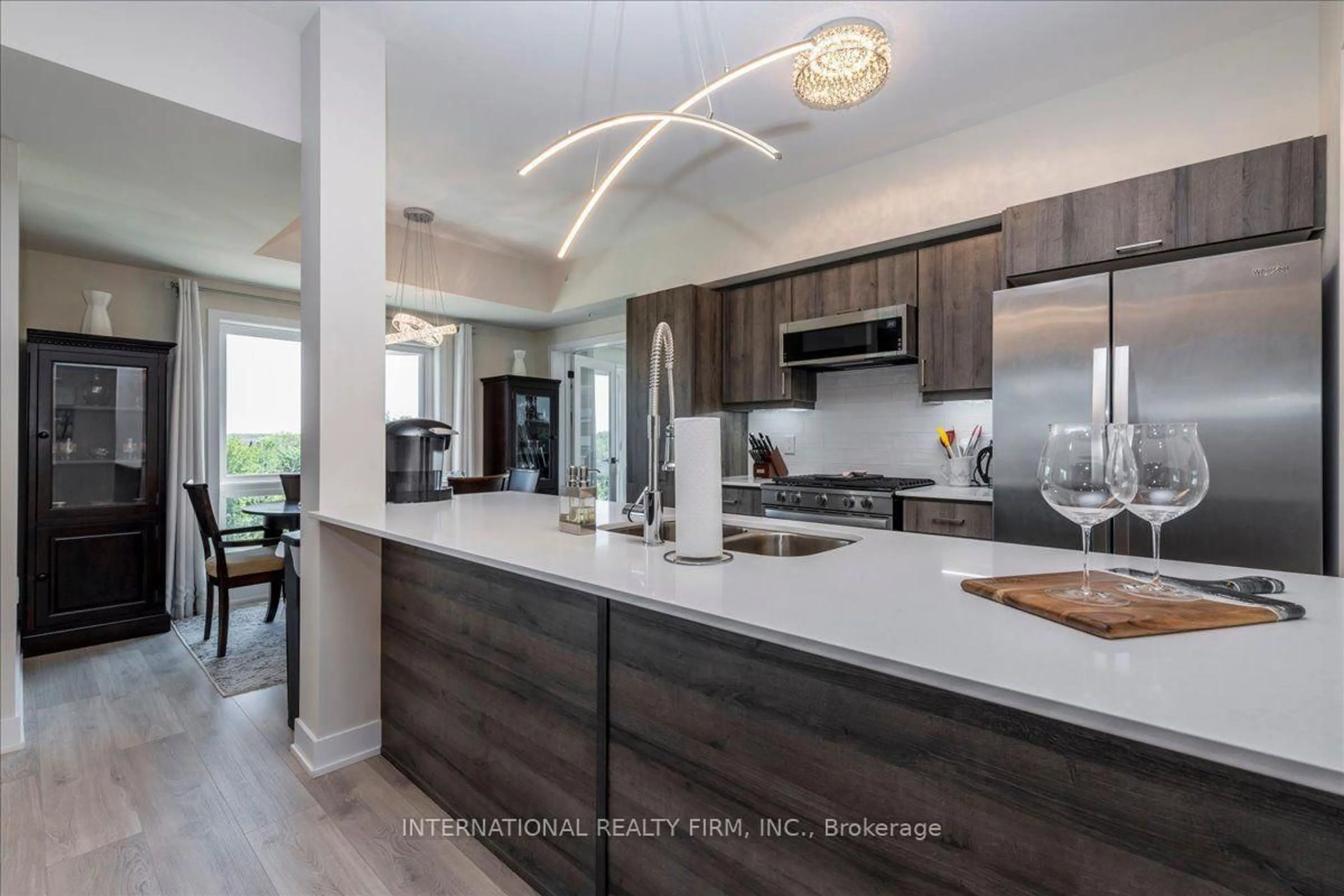 Open concept kitchen, unknown for 8 Culinary Lane #301, Barrie Ontario L9J 0T2