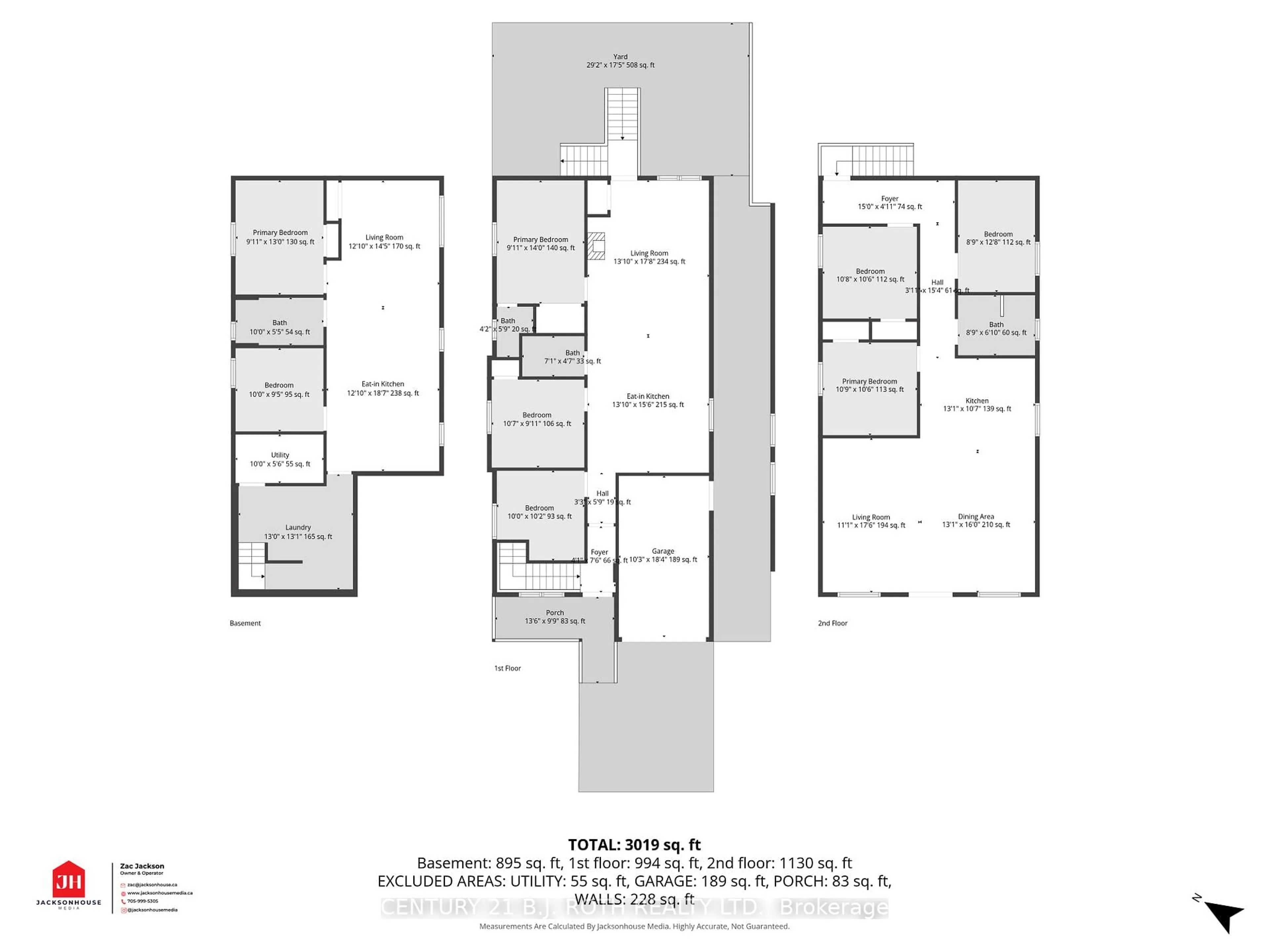 Floor plan for 102 Dunlop St, Orillia Ontario L3V 5P4