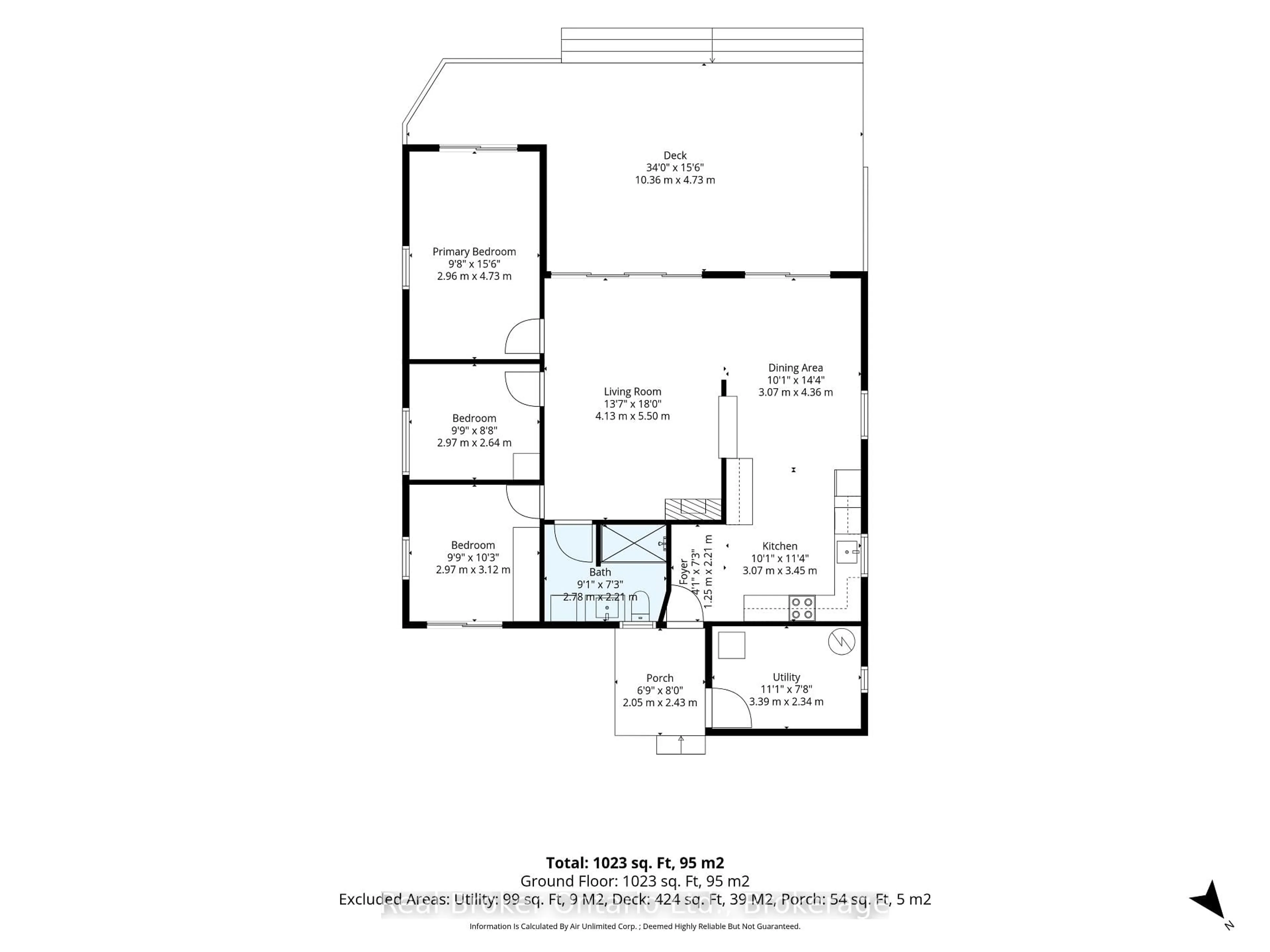 Floor plan for 7 Oliver Dr, Tiny Ontario L0L 2J0