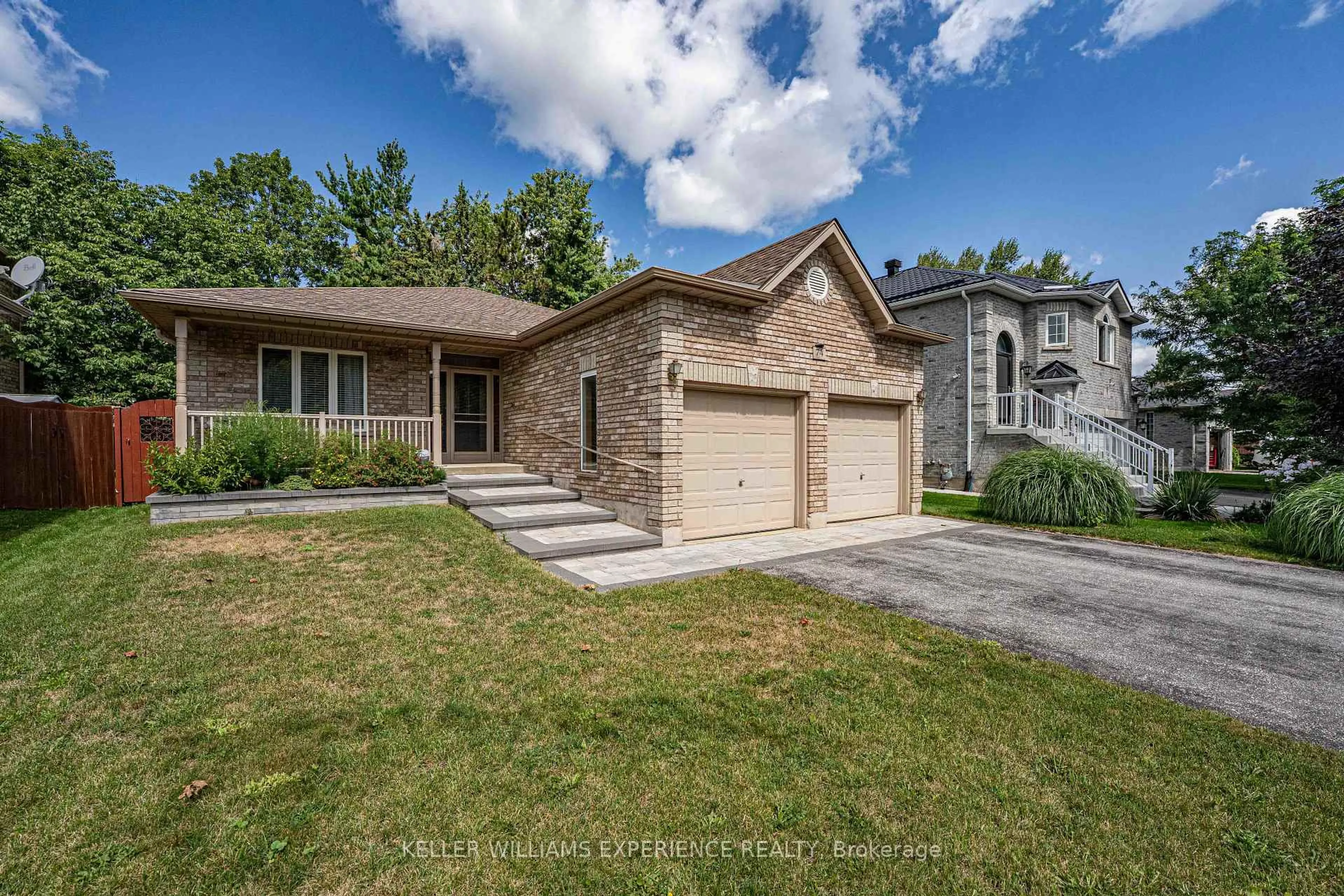 Home with brick exterior material, street for 74 Ruffet Dr, Barrie Ontario L4N 0N8