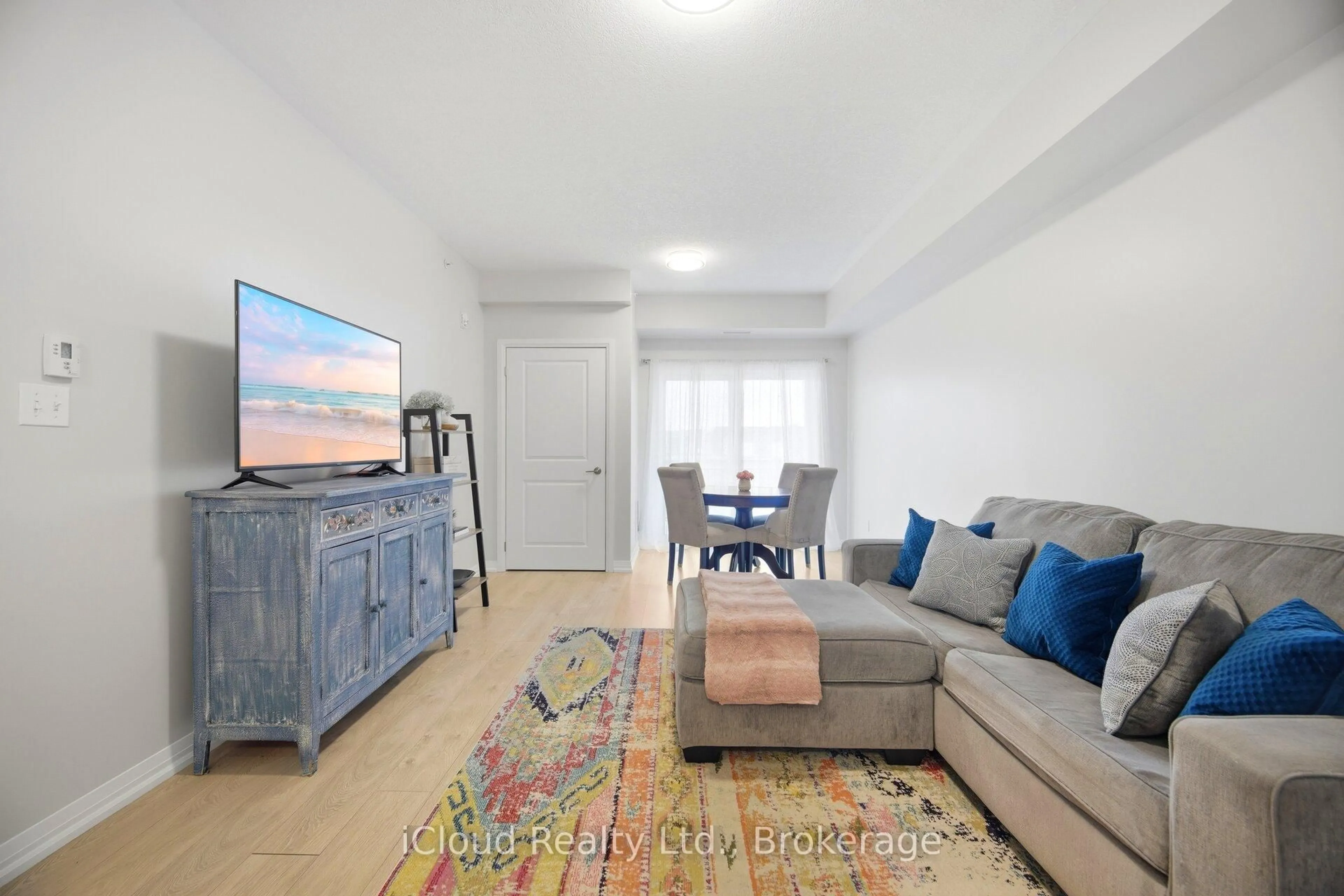 Living room with furniture, unknown for 295 Cundles Rd #208, Barrie Ontario L4M 0K8