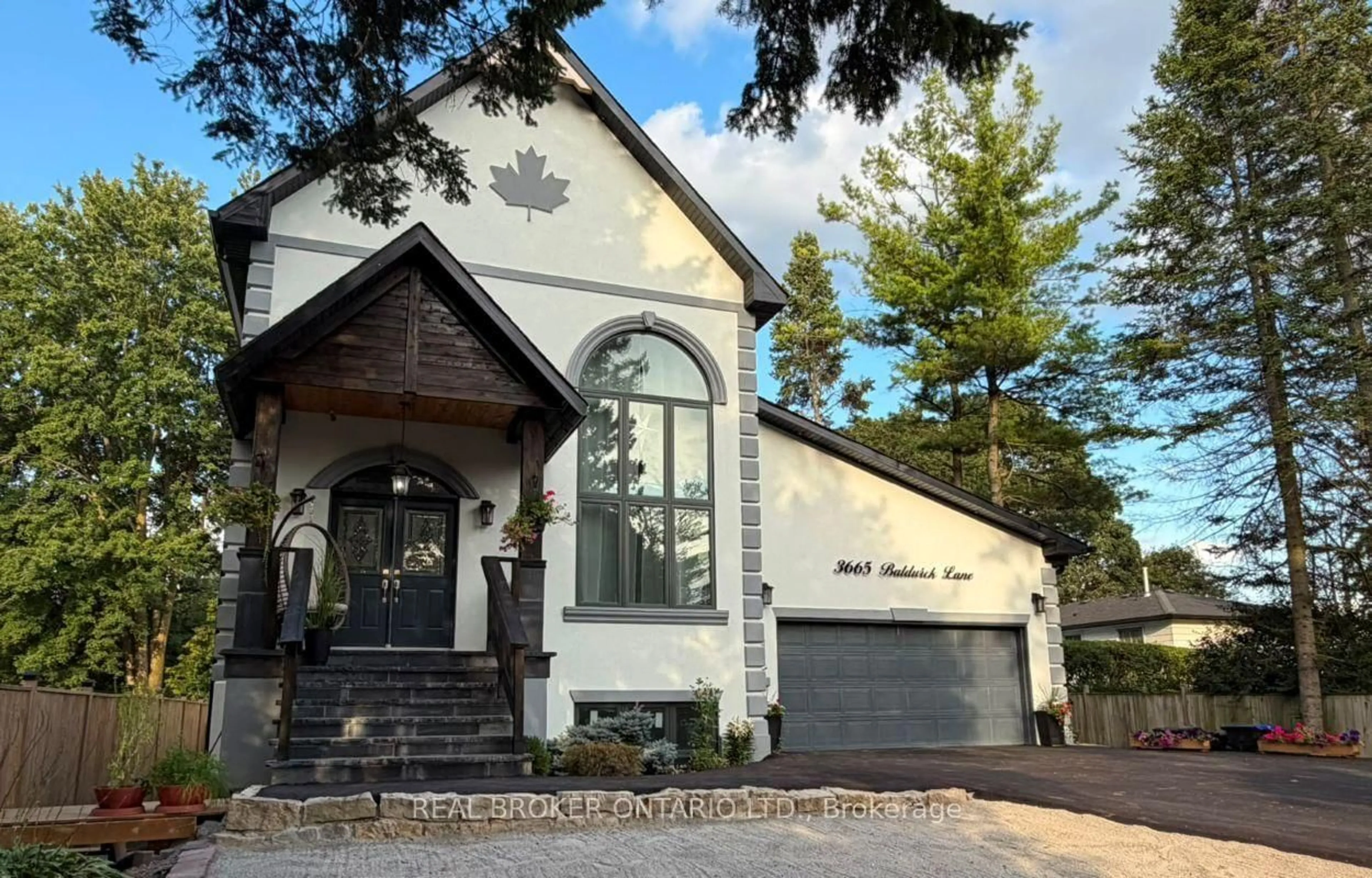 Home with brick exterior material, street for 3665 Baldwick Lane, Springwater Ontario L0M 1T2
