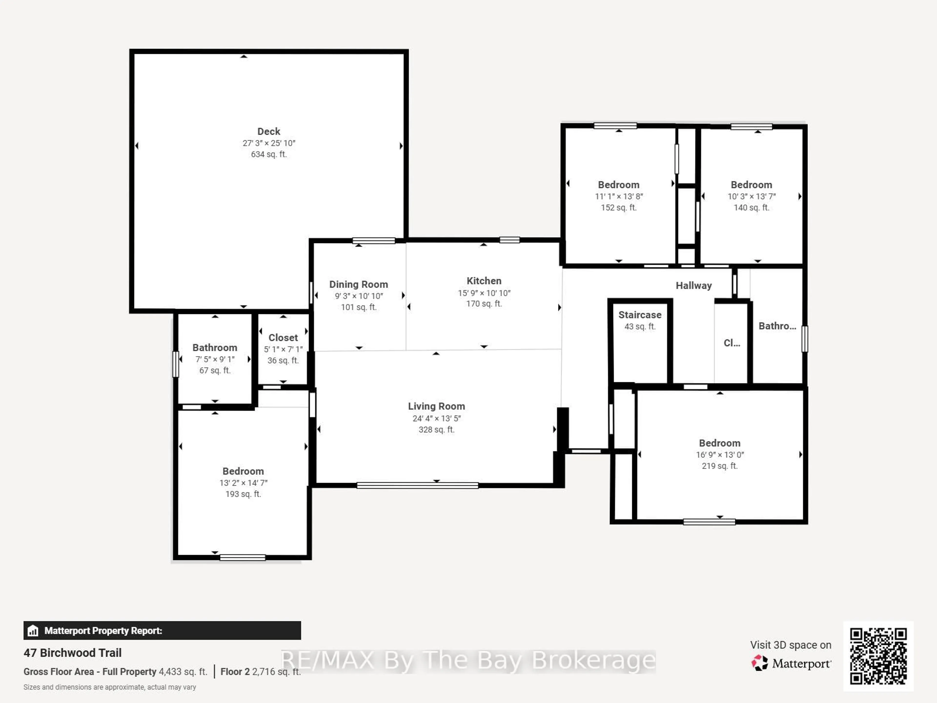 Floor plan for 47 Birchwood Tr, Wasaga Beach Ontario L9Z 1B1