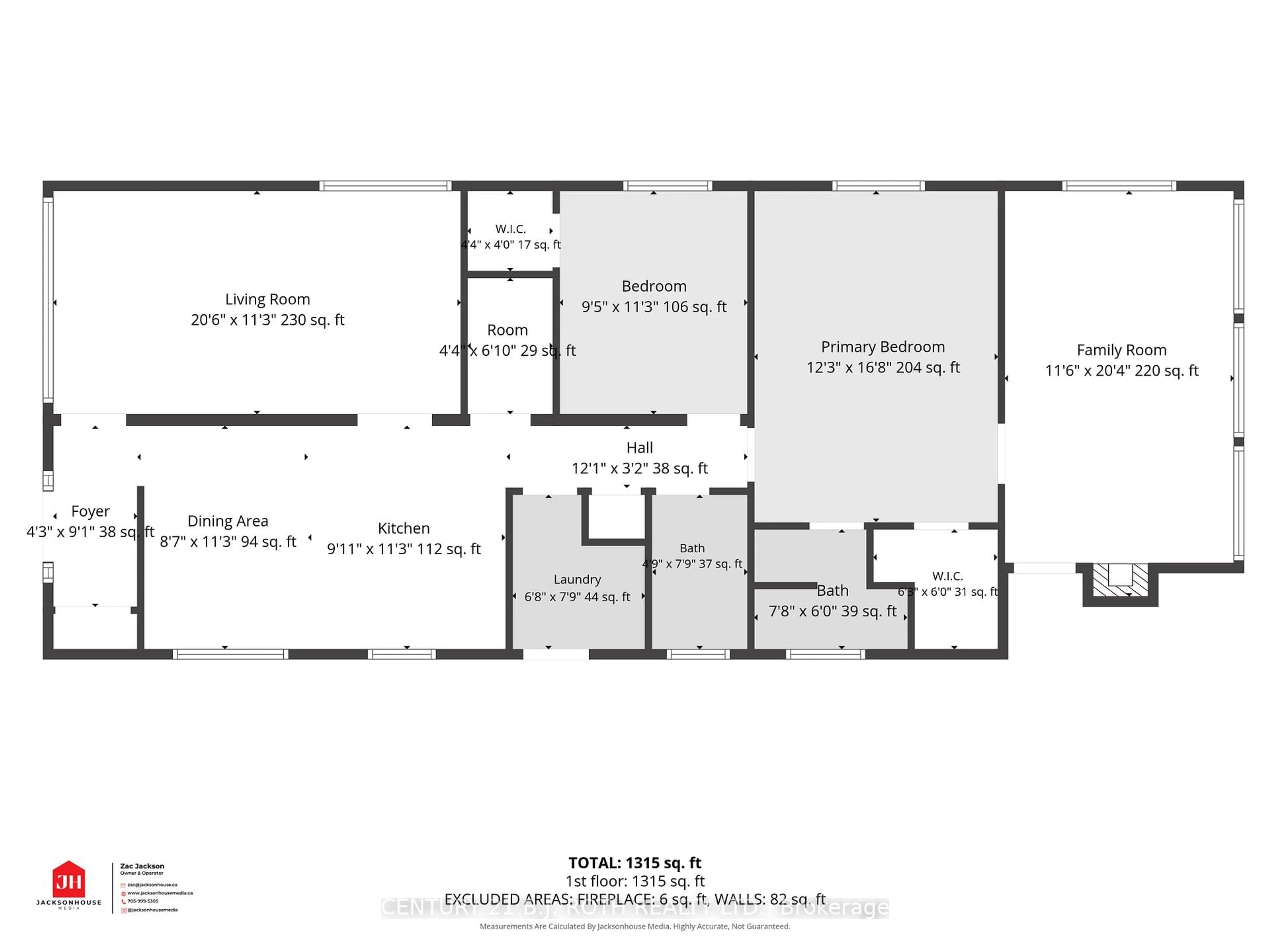 Floor plan for 19 Maple Cres, Oro-Medonte Ontario L0L 1T0