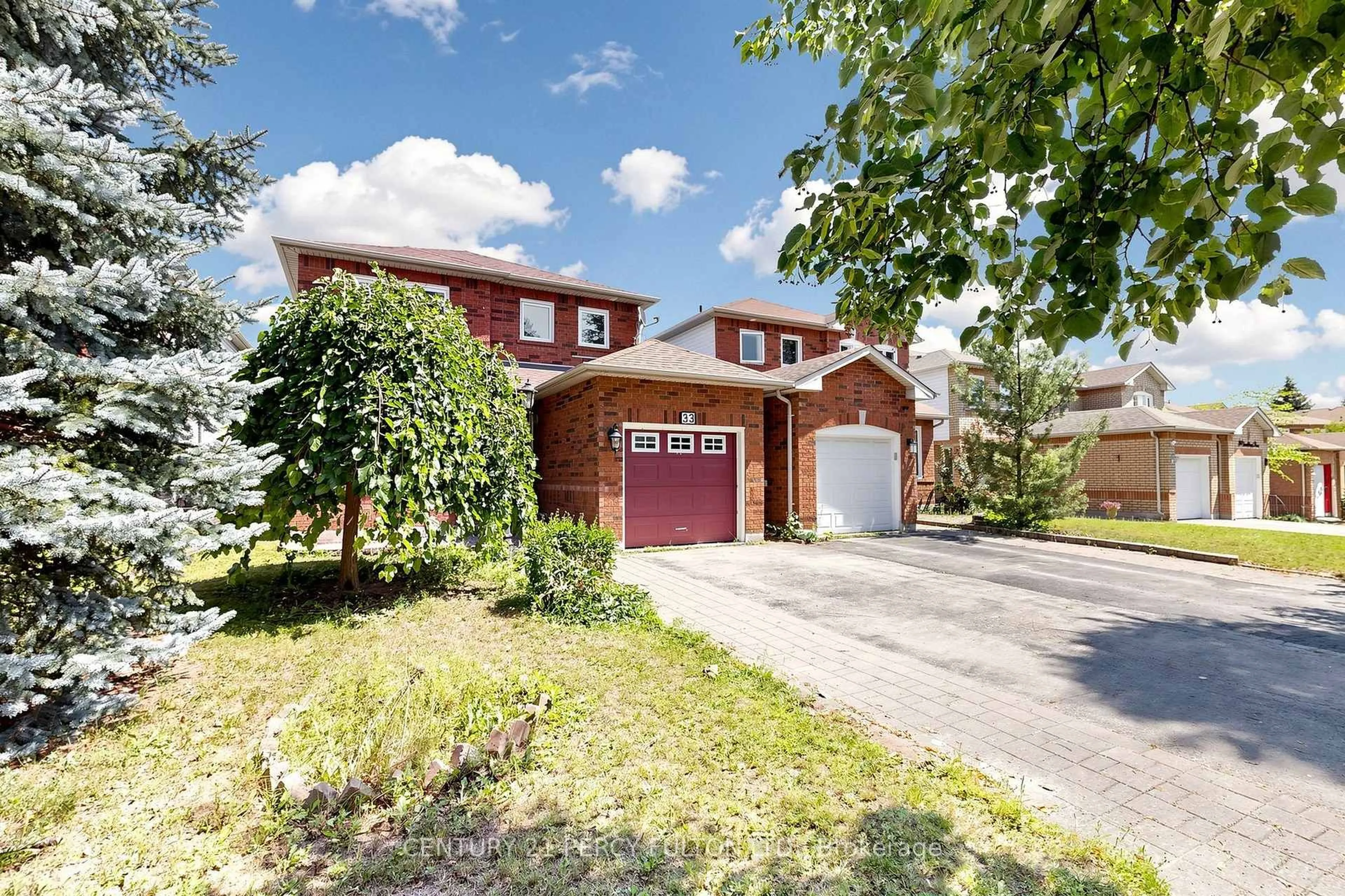 Home with brick exterior material, street for 33 Churchland Dr, Barrie Ontario L4N 8P9