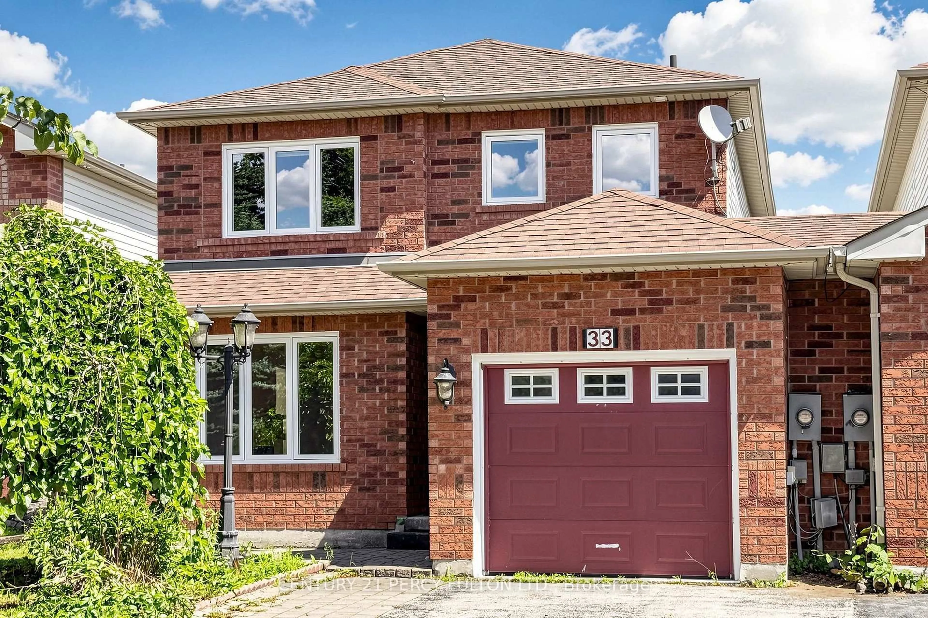 Home with brick exterior material, street for 33 Churchland Dr, Barrie Ontario L4N 8P9