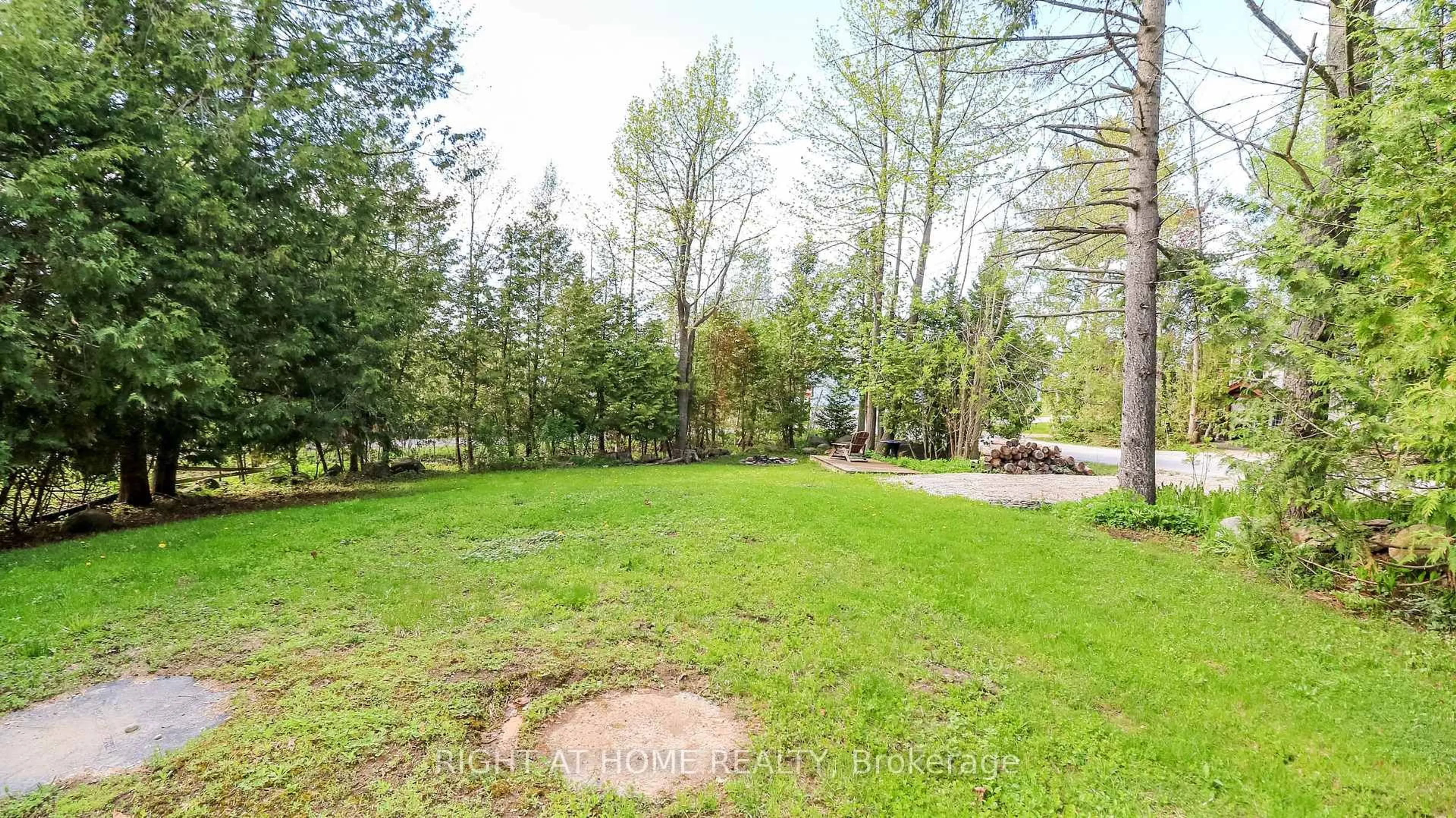 A pic from outside/outdoor area/front of a property/back of a property/a pic from drone, forest/trees view for 300 Albin Rd, Tay Ontario L0K 2C0