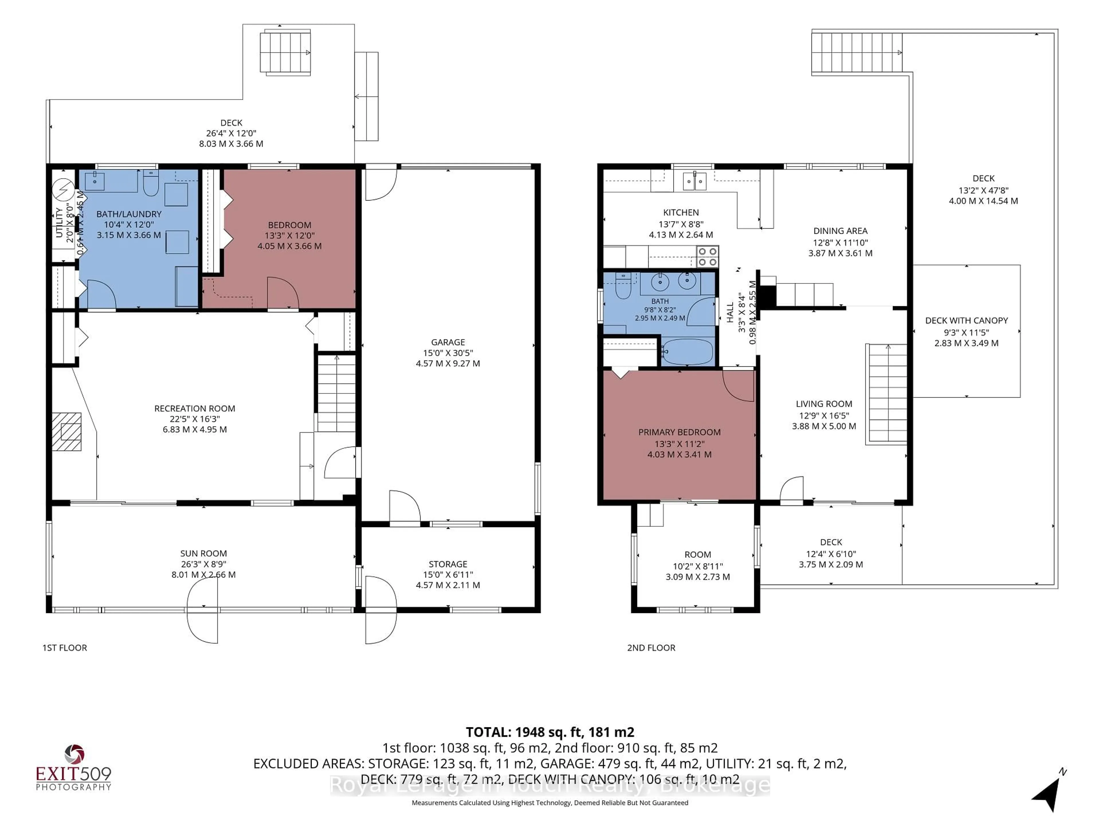 Floor plan for 33 Grandview Rd, Tay Ontario L0K 1R0