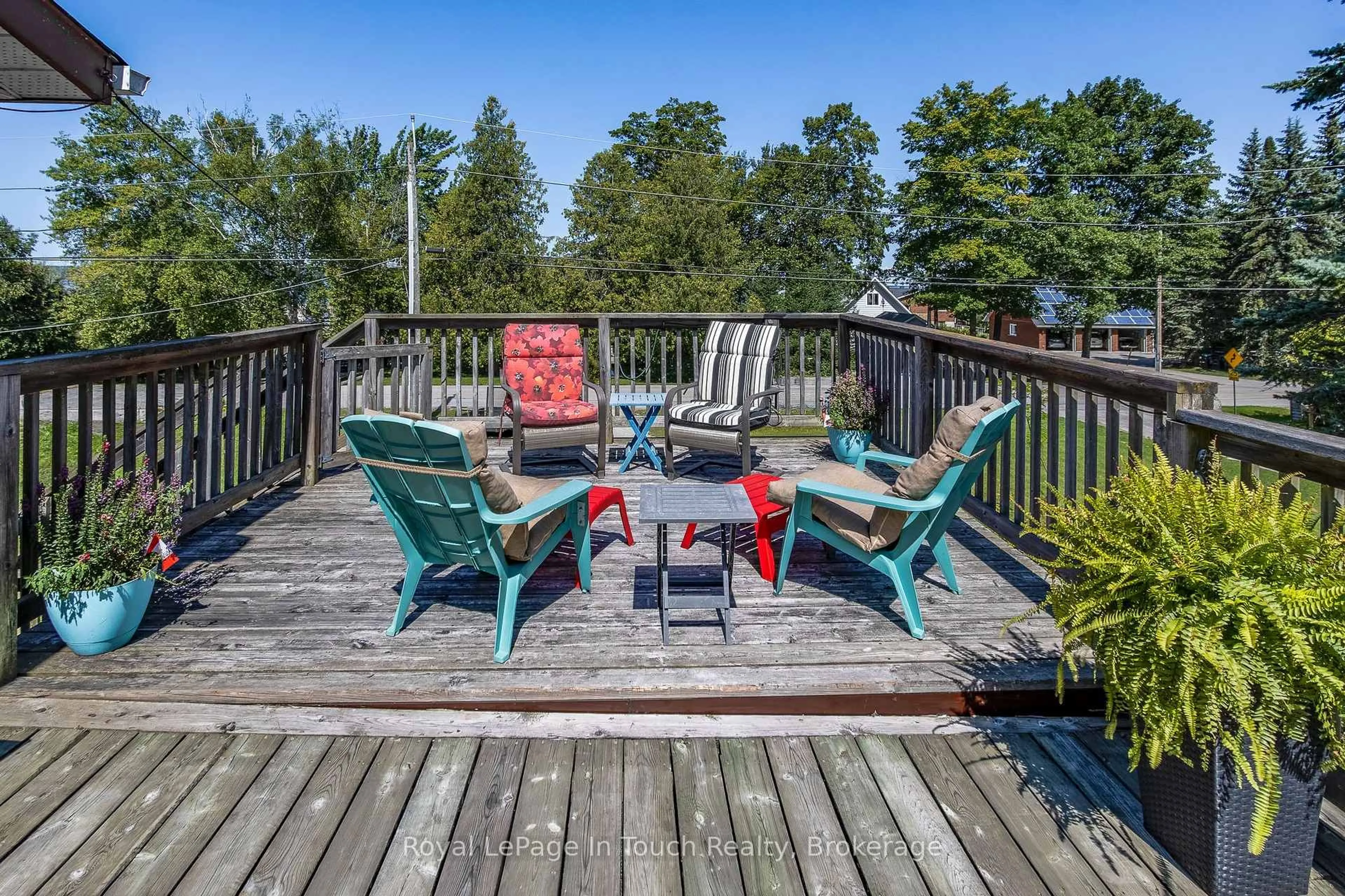 Patio, water/lake/river/ocean view for 33 Grandview Rd, Tay Ontario L0K 1R0