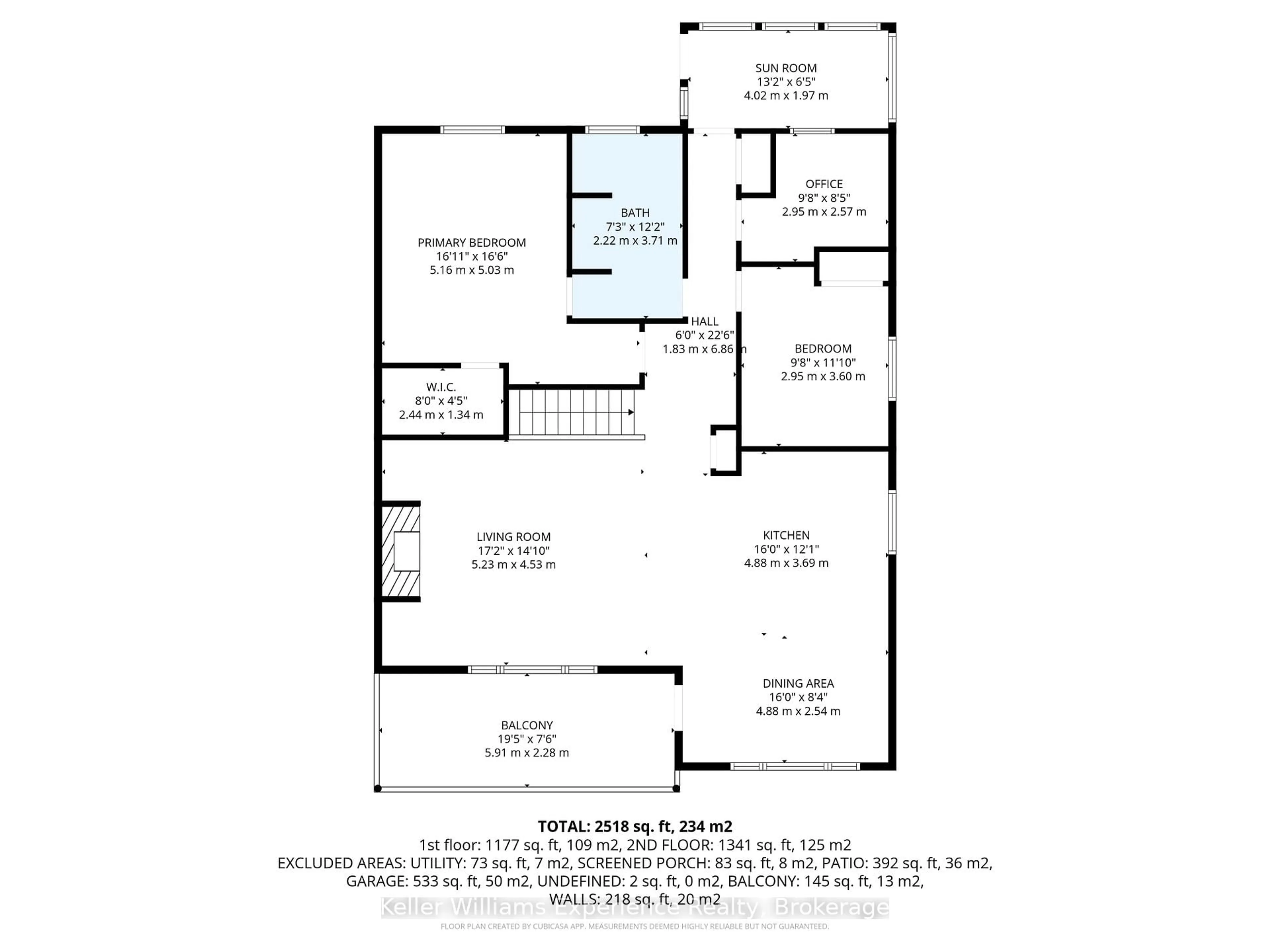 Floor plan for 75 Hoyt Ave, Tay Ontario L0K 2A0