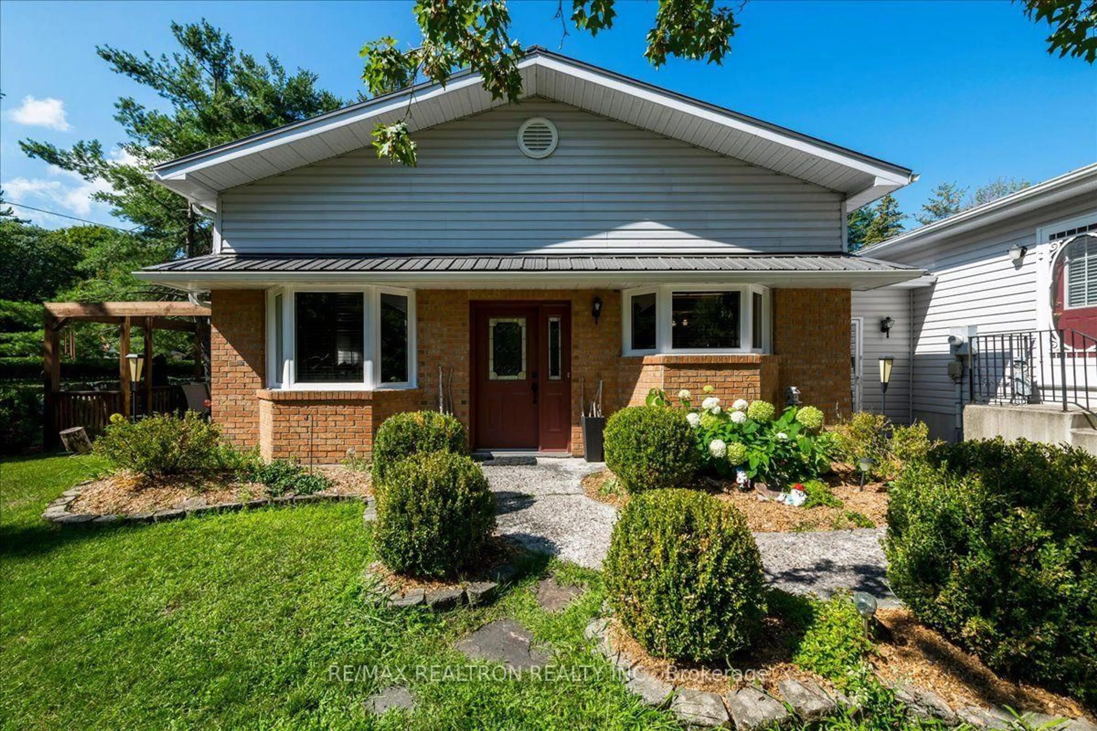 Home with brick exterior material, street for 4090 Wainman Line, Orillia Ontario L3V 7C3