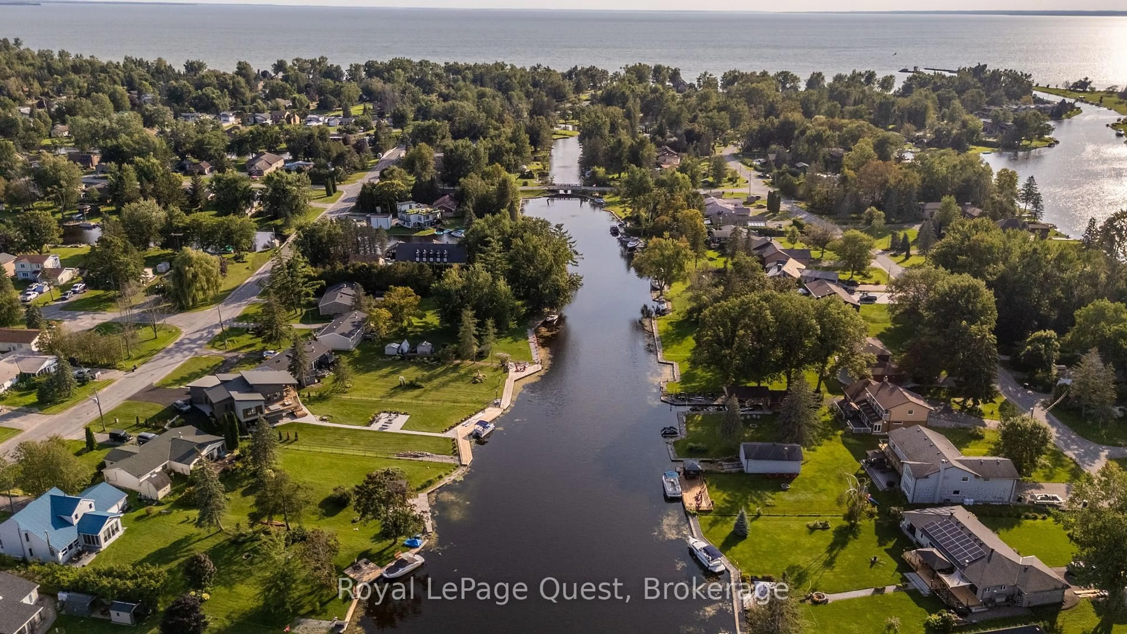 A pic from outside/outdoor area/front of a property/back of a property/a pic from drone, water/lake/river/ocean view for 81 Laguna Pkwy #7, Ramara Ontario L0K 1B0