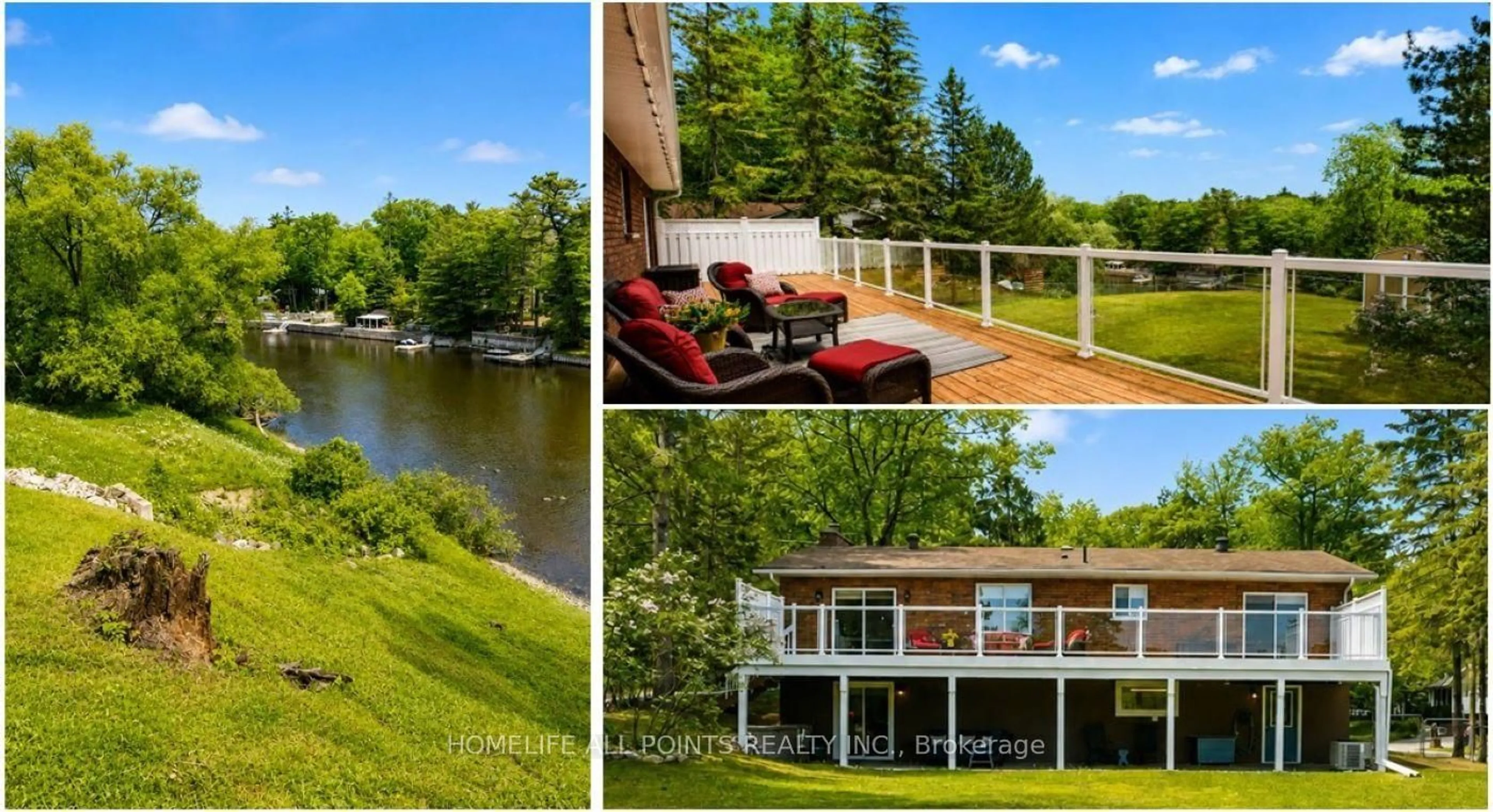 A pic from outside/outdoor area/front of a property/back of a property/a pic from drone, water/lake/river/ocean view for 4 SCHOONER Dr, Wasaga Beach Ontario L9Z 2T4