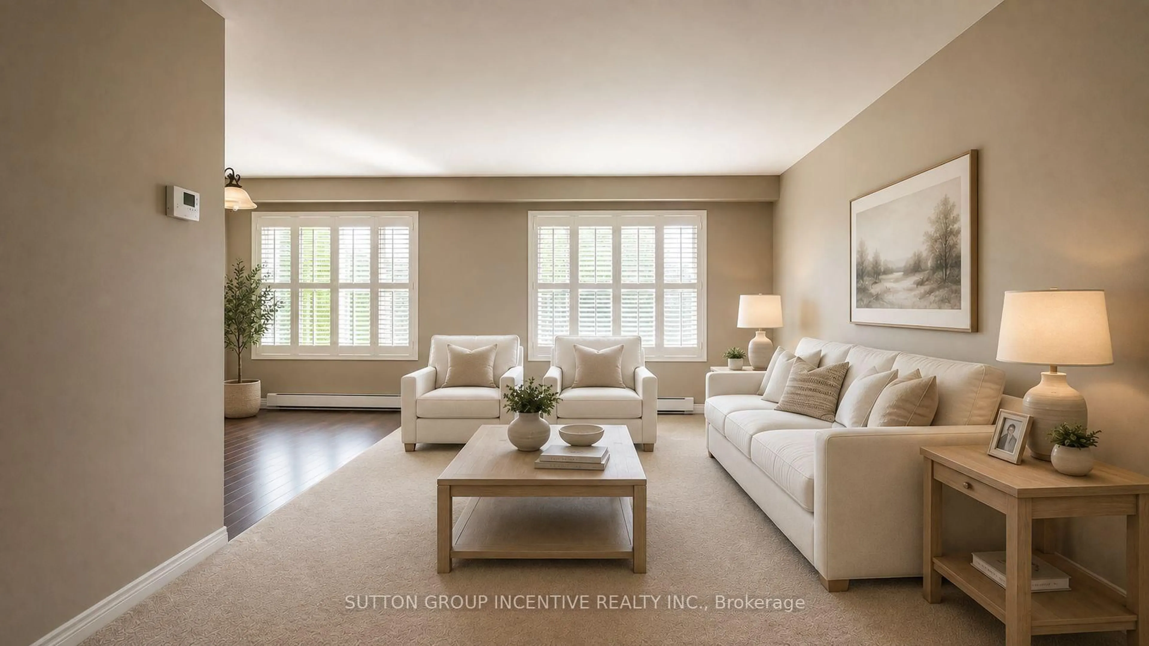 Living room with furniture, unknown for 35 Davies Cres, Barrie Ontario L4M 2M4