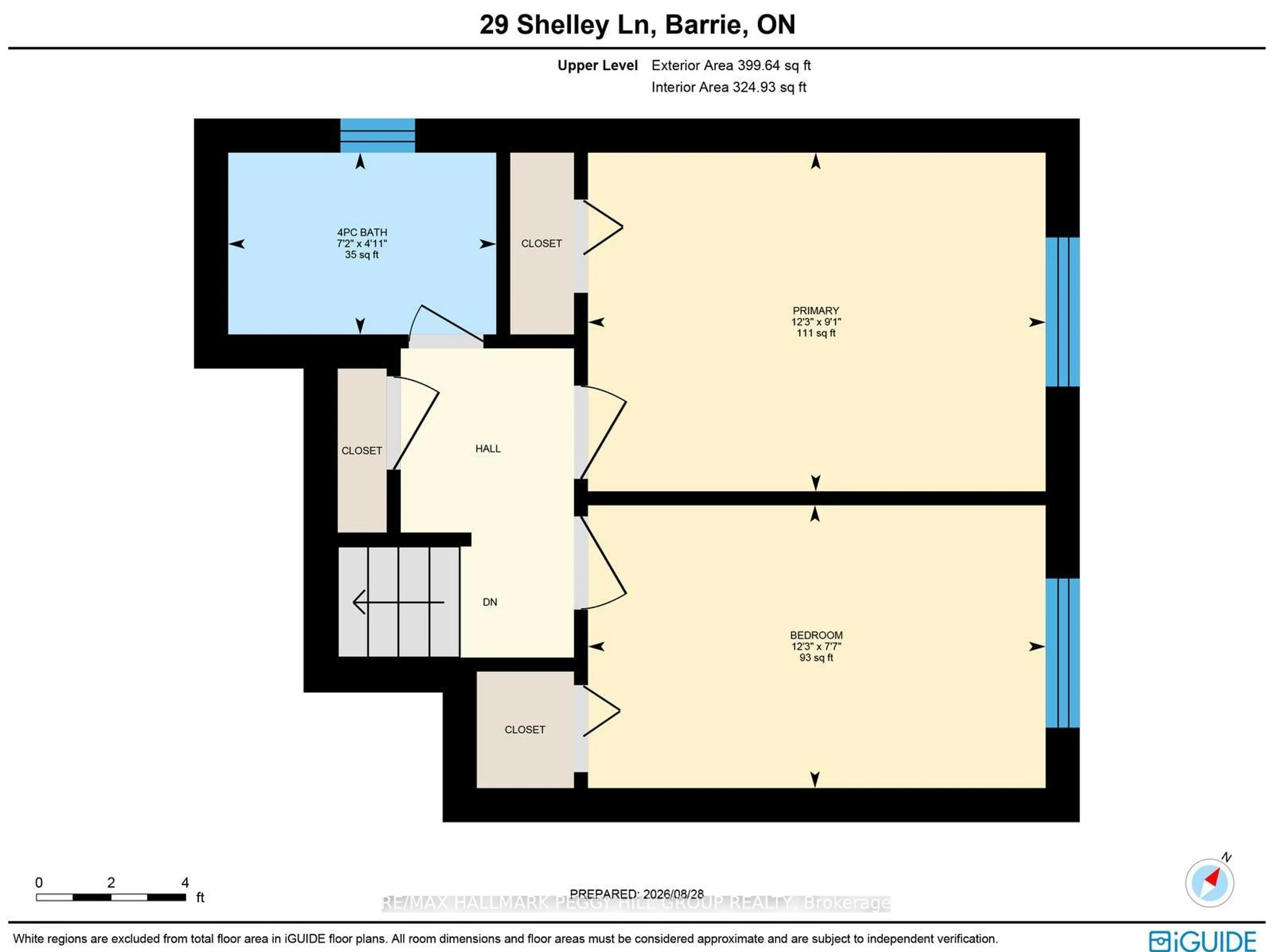 Floor plan for 29 Shelley Lane, Barrie Ontario L4N 4W4