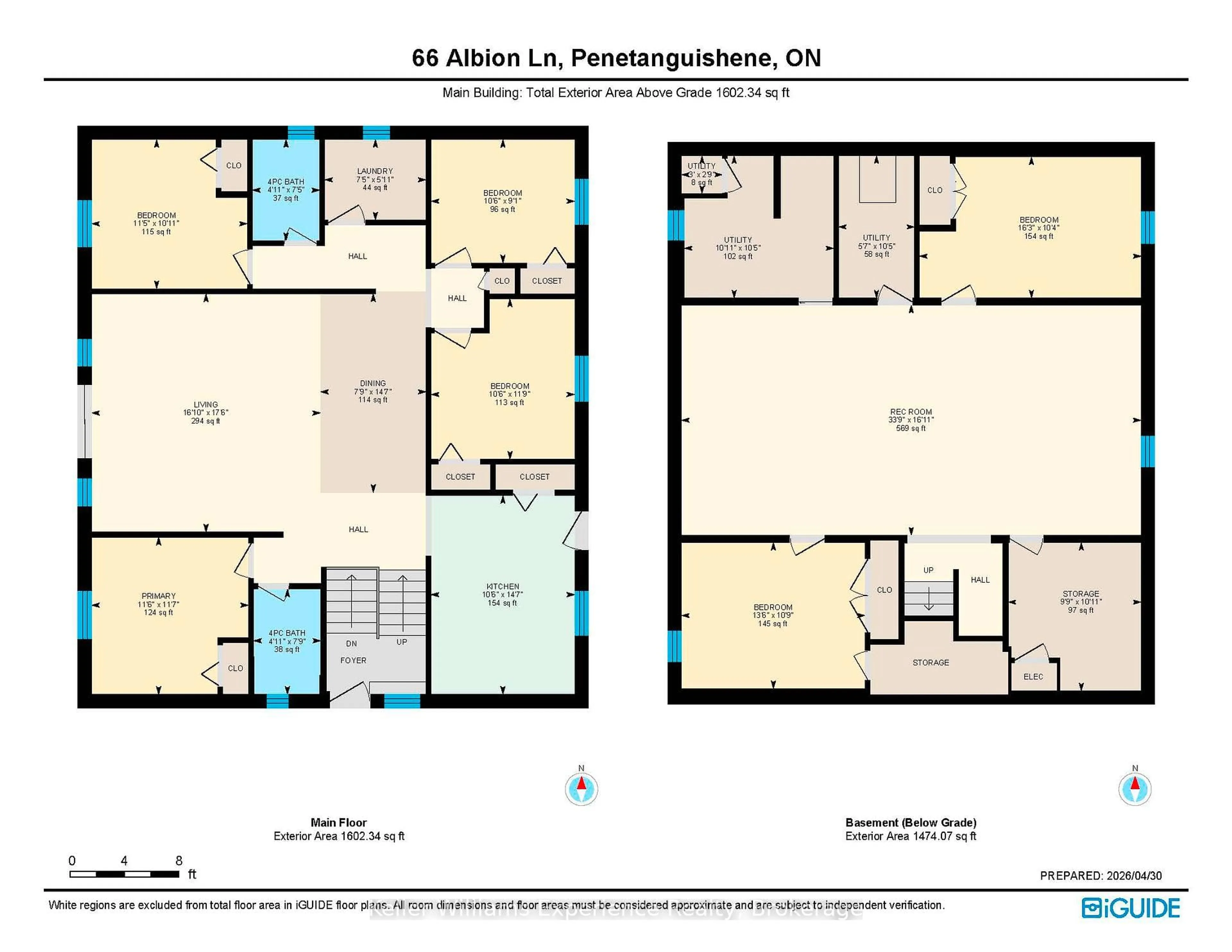 Floor plan for 66 Albion Lane, Tiny Ontario L9M 1R3