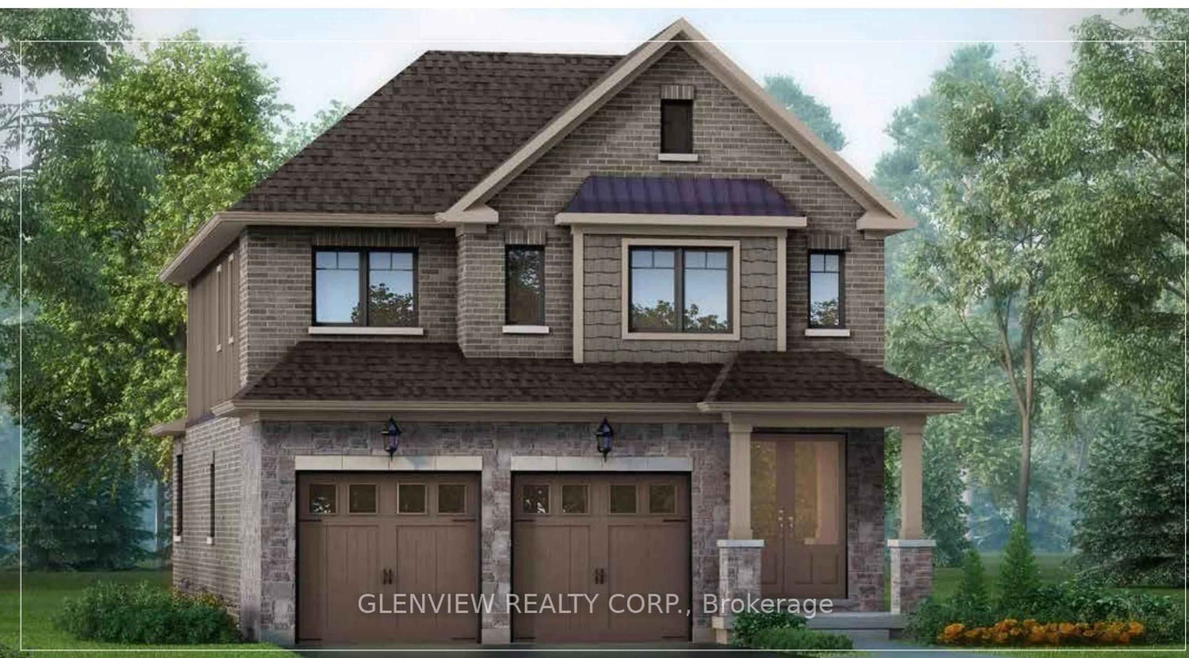 Home with brick exterior material, street for 3001 Monarch Dr, Orillia Ontario L3V 8M7