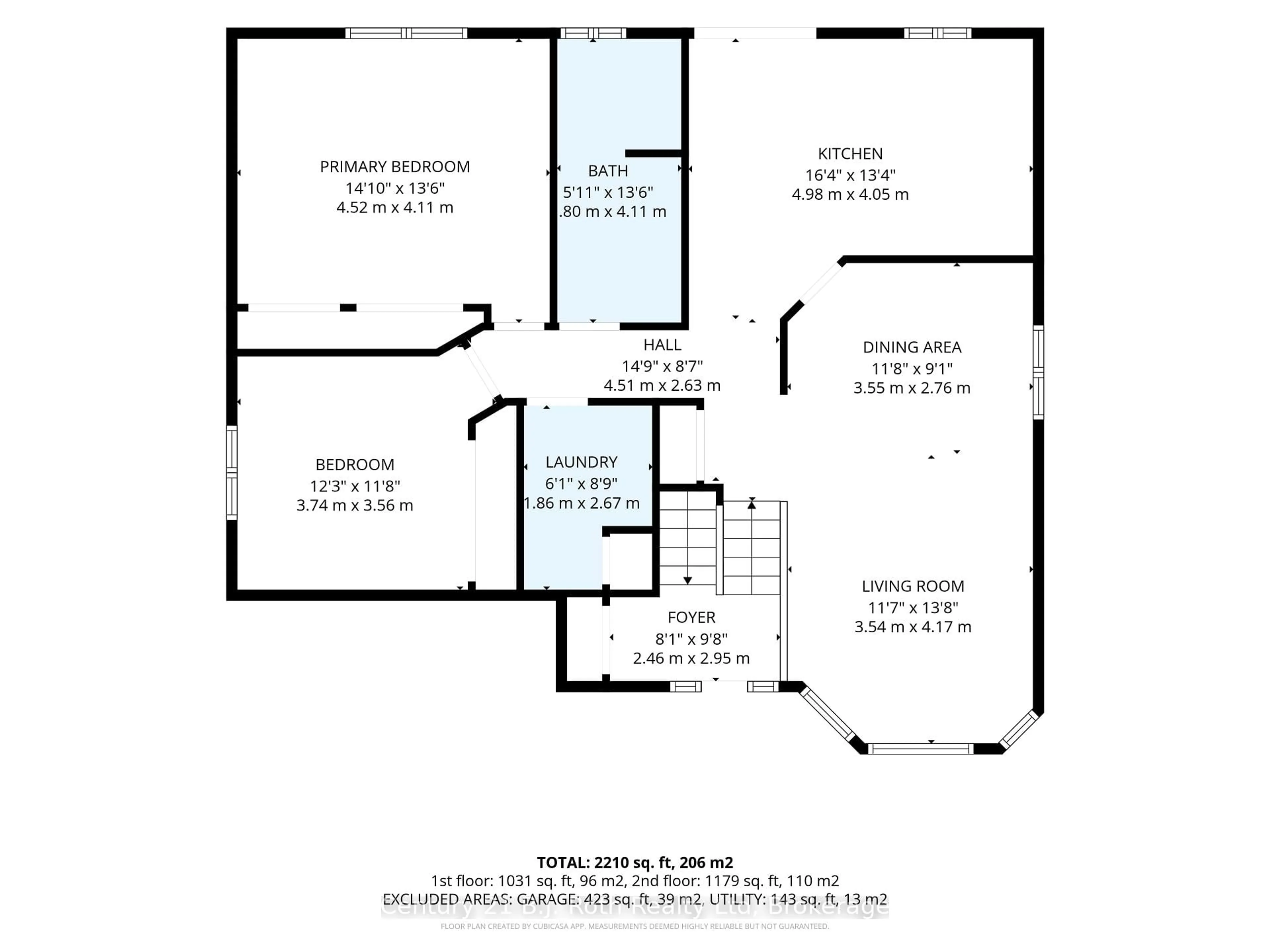 Floor plan for 13 Charles St, Penetanguishene Ontario L9M 2G6
