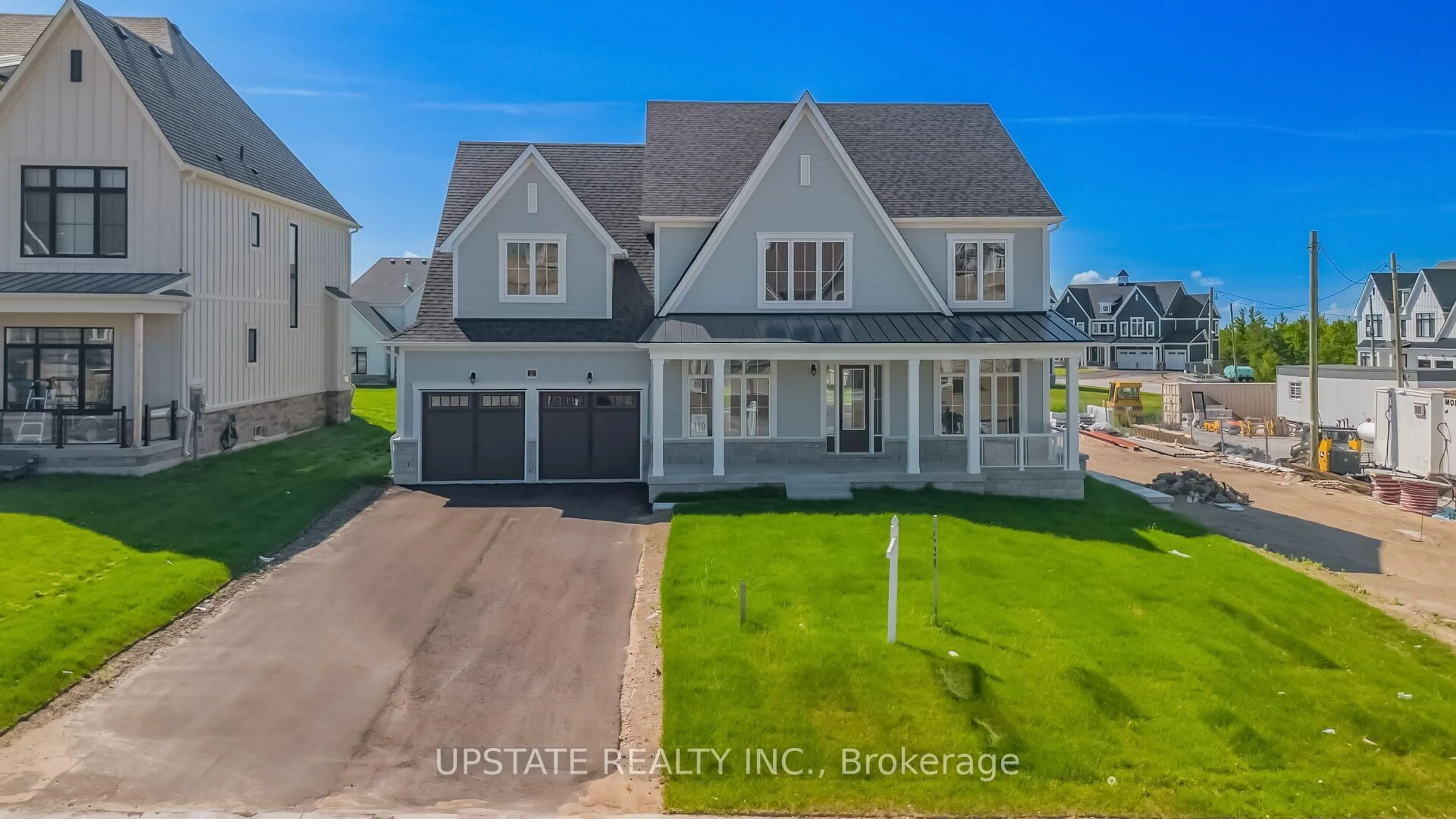 A pic from outside/outdoor area/front of a property/back of a property/a pic from drone, street for 21 Pearsall Pl, Oro-Medonte Ontario L0L 2L0