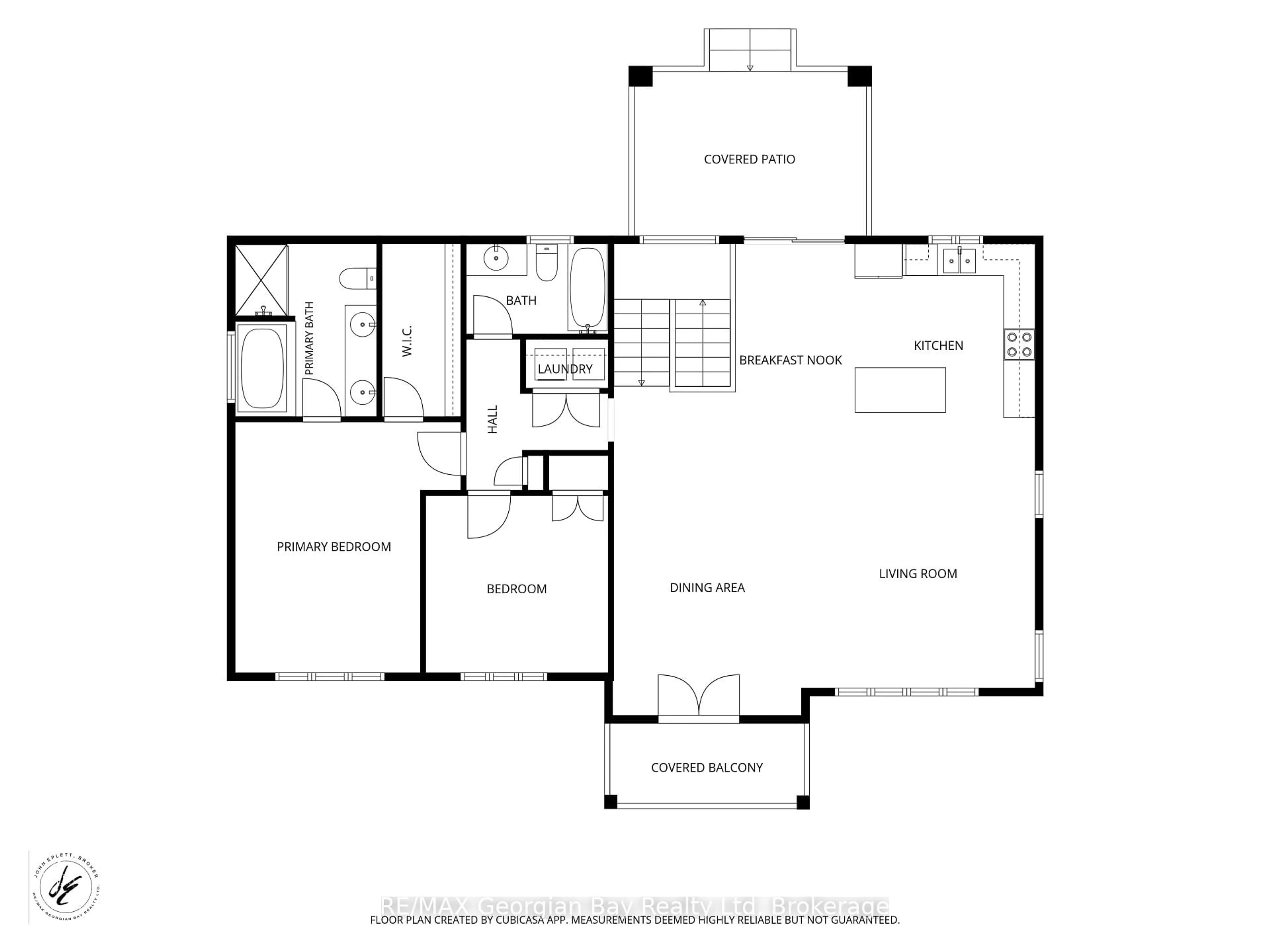 Floor plan for 936 Jordeli Lane, Midland Ontario L4R 0A6