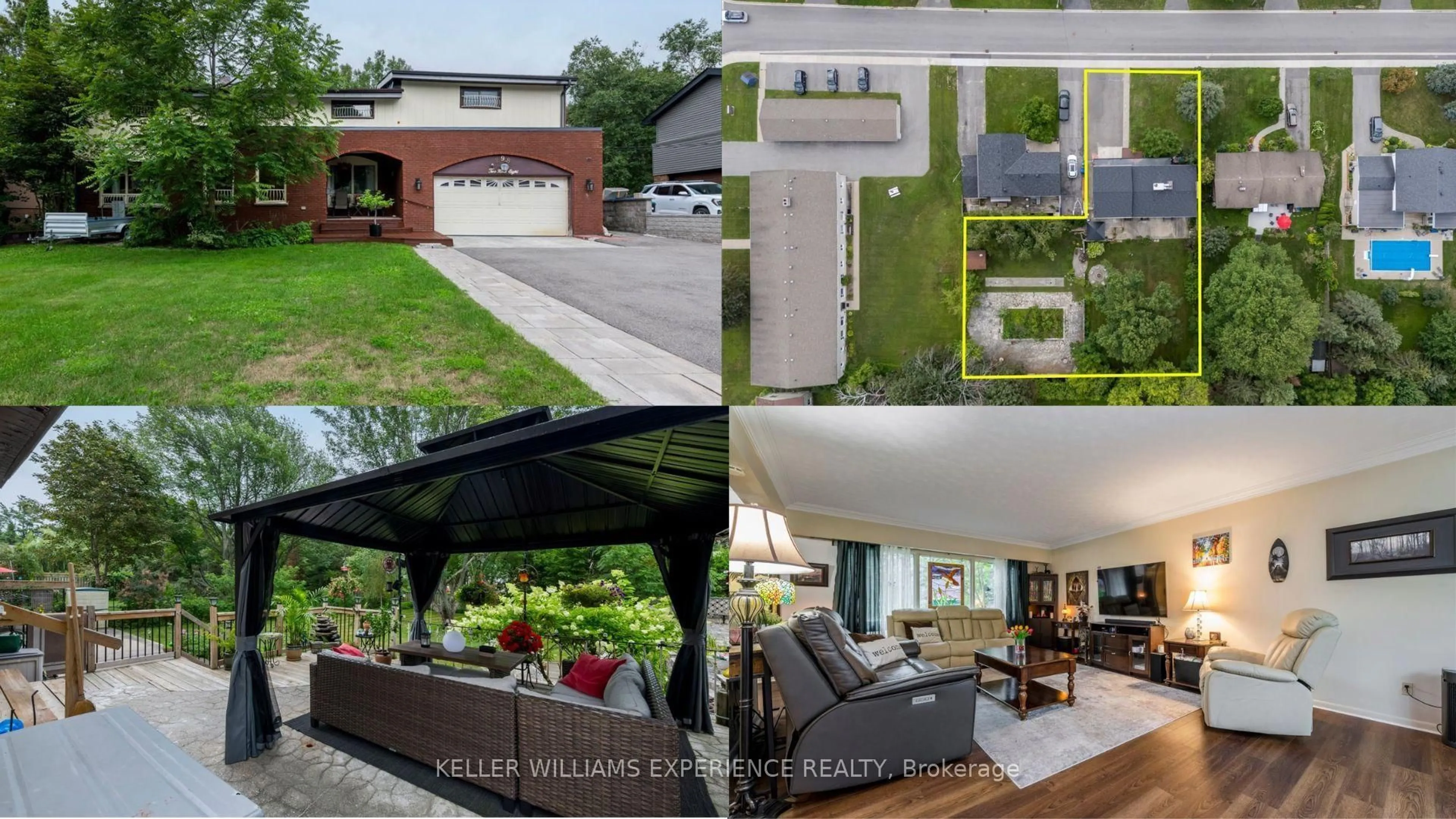 A pic from outside/outdoor area/front of a property/back of a property/a pic from drone, street for 298 Seventh St, Midland Ontario L4R 3Z9