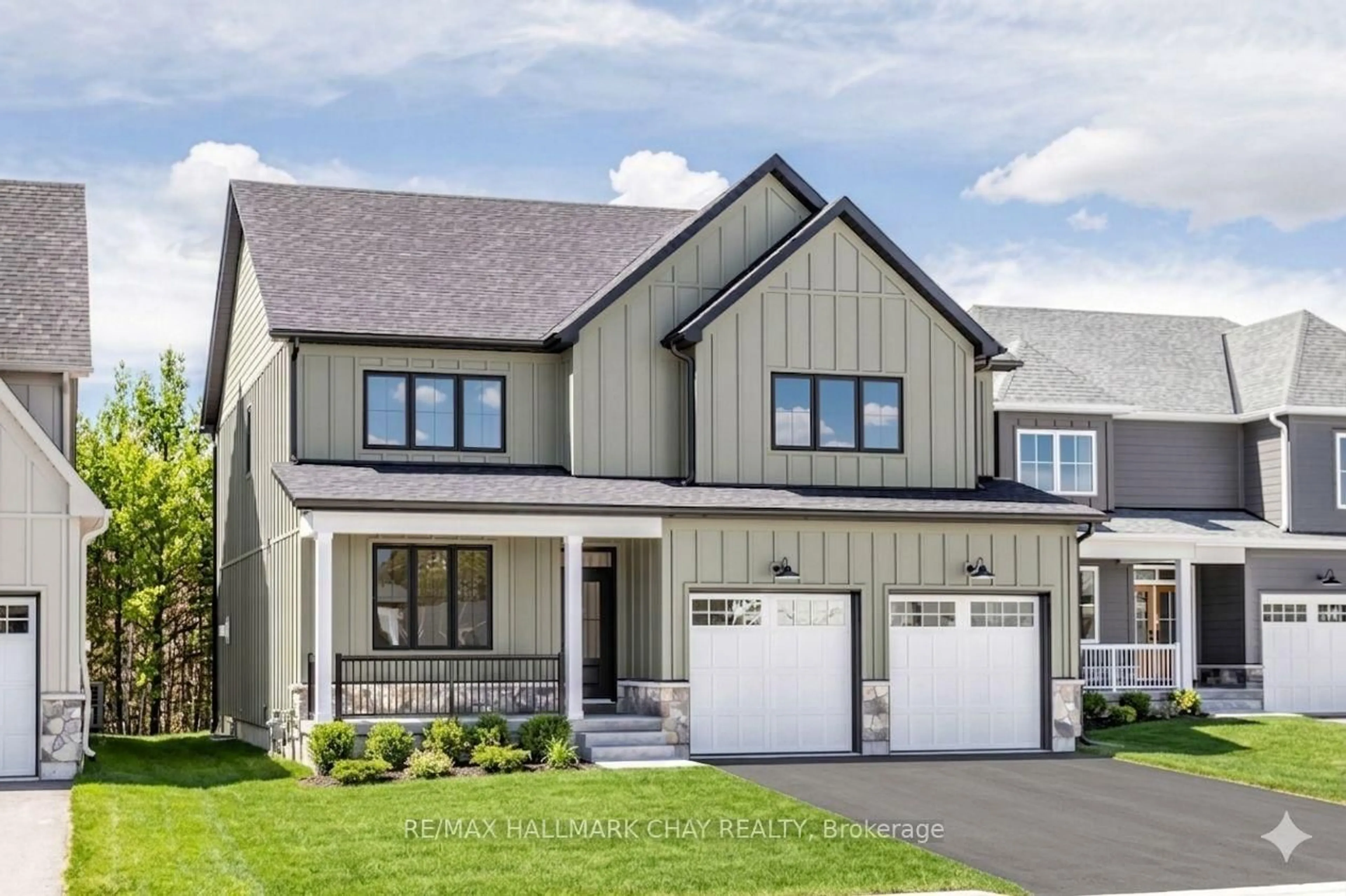 Home with vinyl exterior material, street for 20 Northland Crt, Oro-Medonte Ontario L9J 1C4