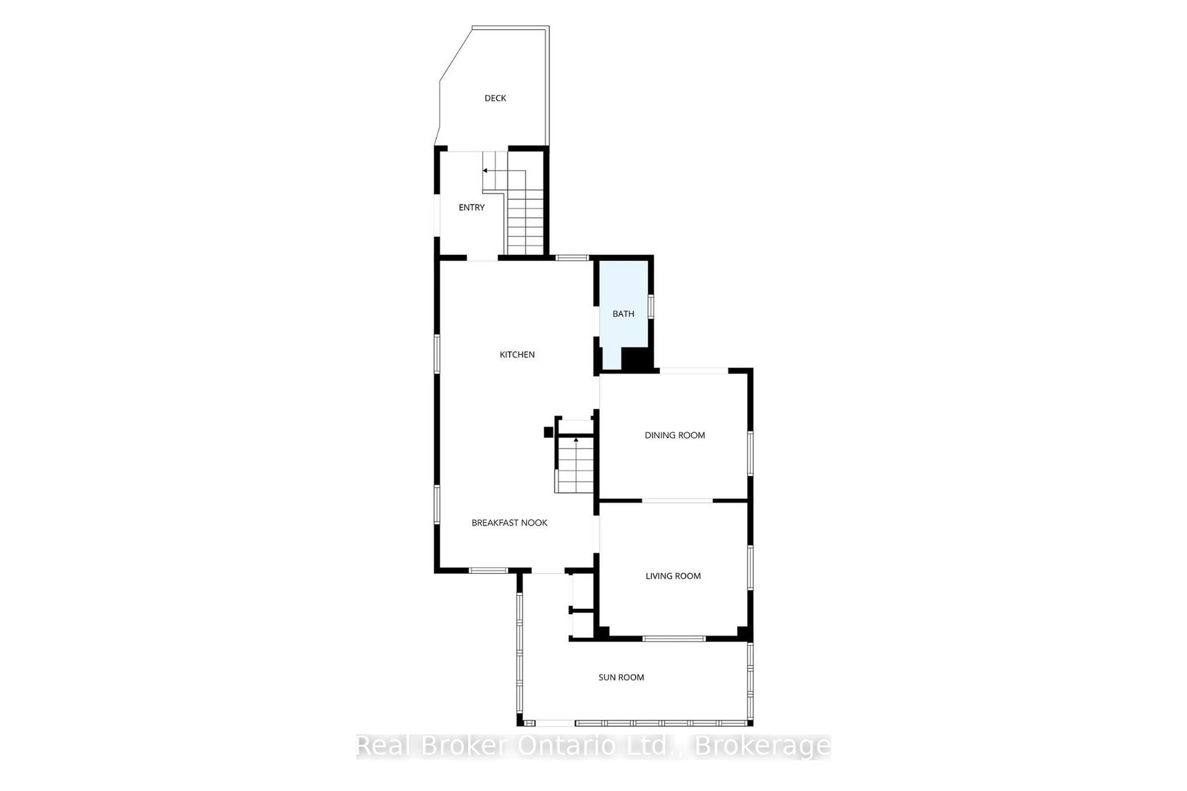 Floor plan for 151 Main St, Penetanguishene Ontario L9M 1L7