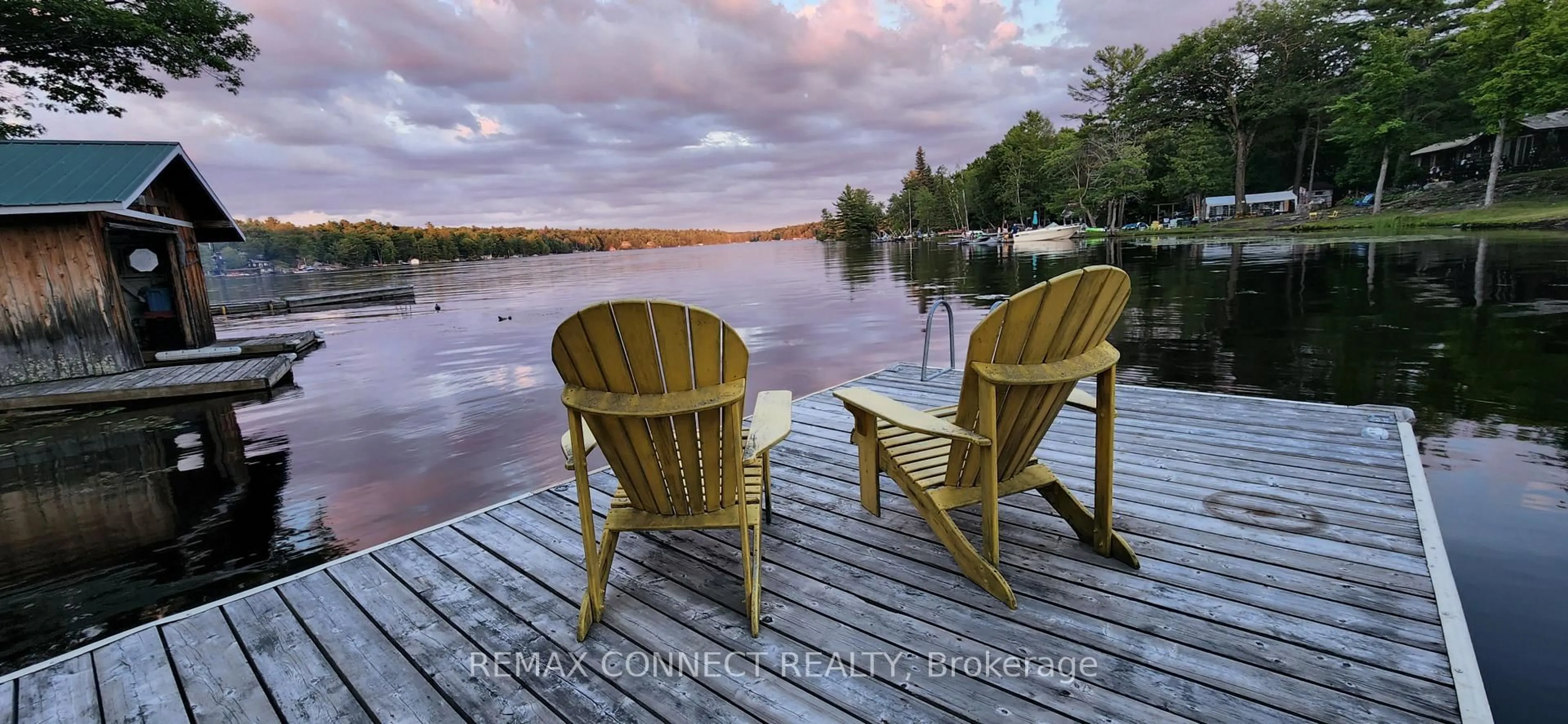 Patio, water/lake/river/ocean view for 1729 Ellis Rd, Severn Ontario L0K 1E0