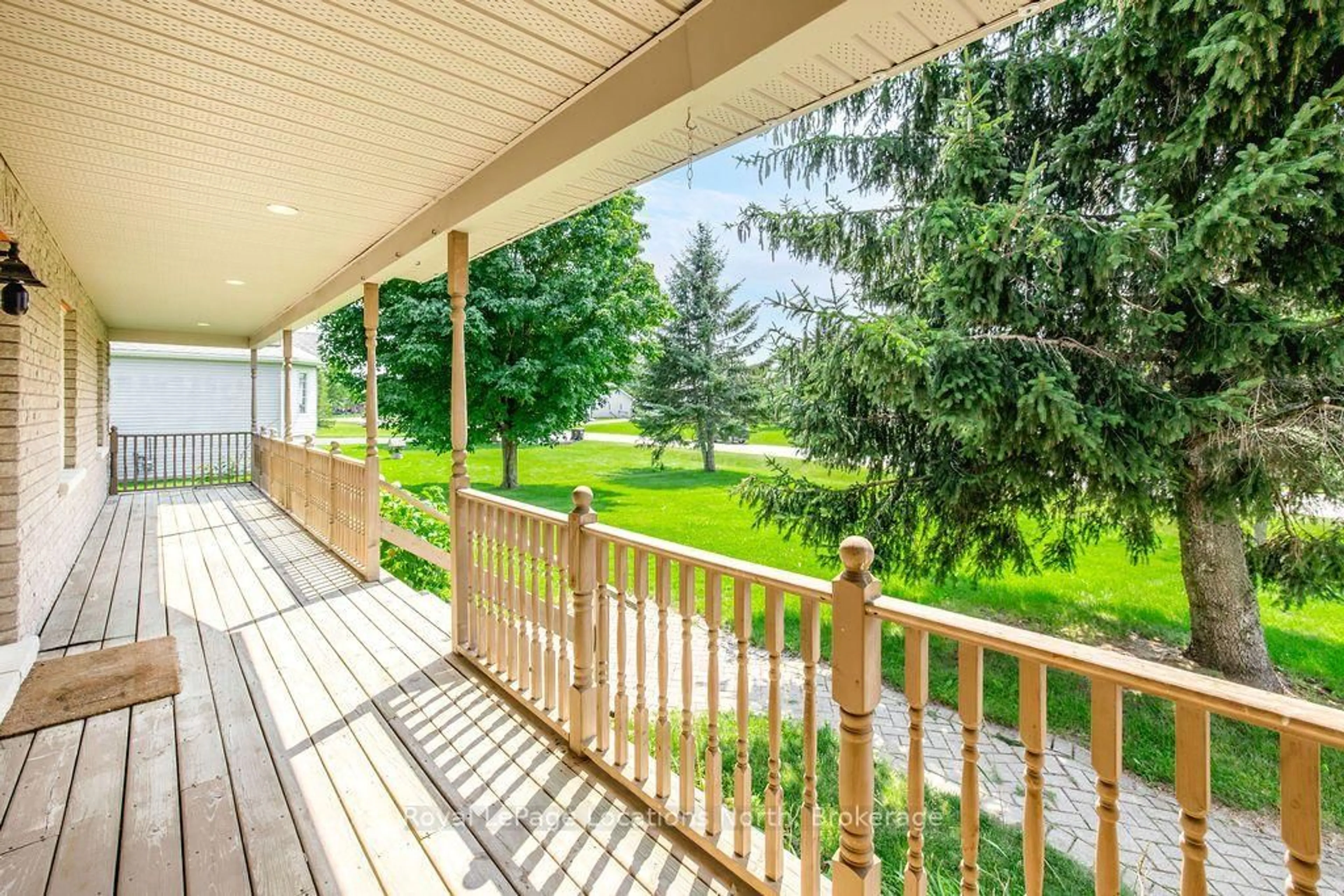 Patio, water/lake/river/ocean view for 28 Marl Creek Dr, Springwater Ontario L0L 2K0