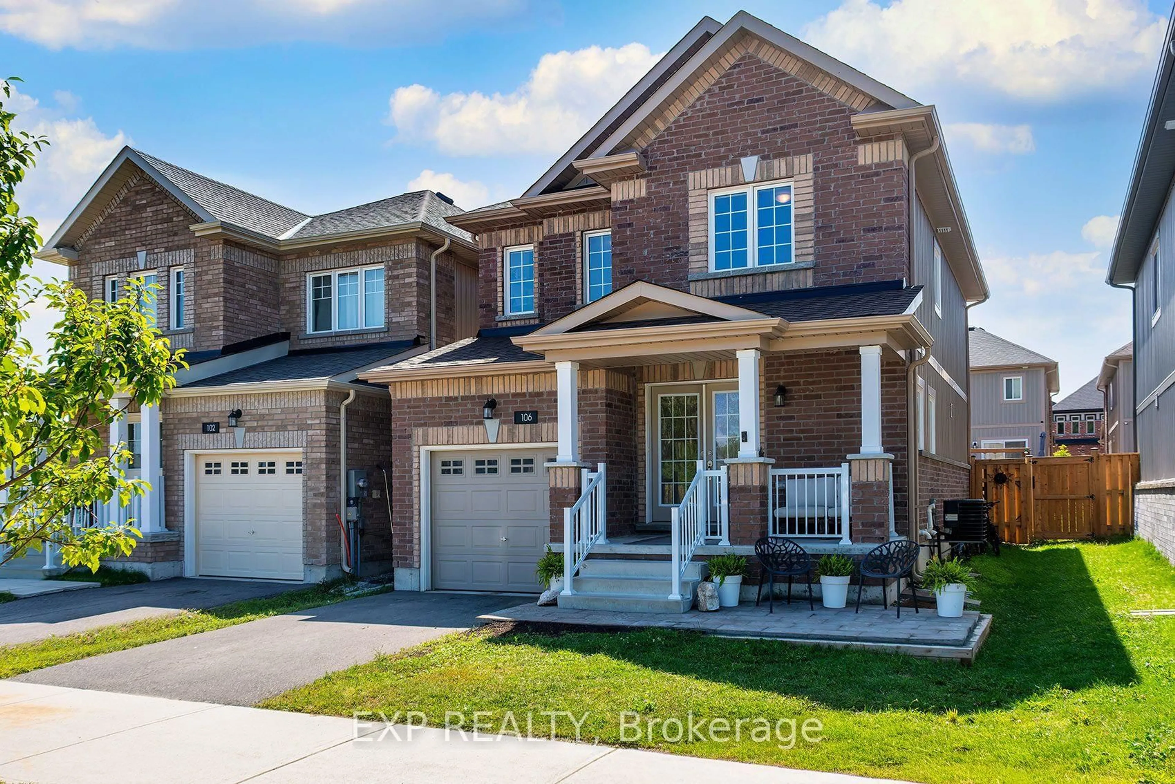 Home with brick exterior material, street for 106 Mabern St, Barrie Ontario L9J 0H8