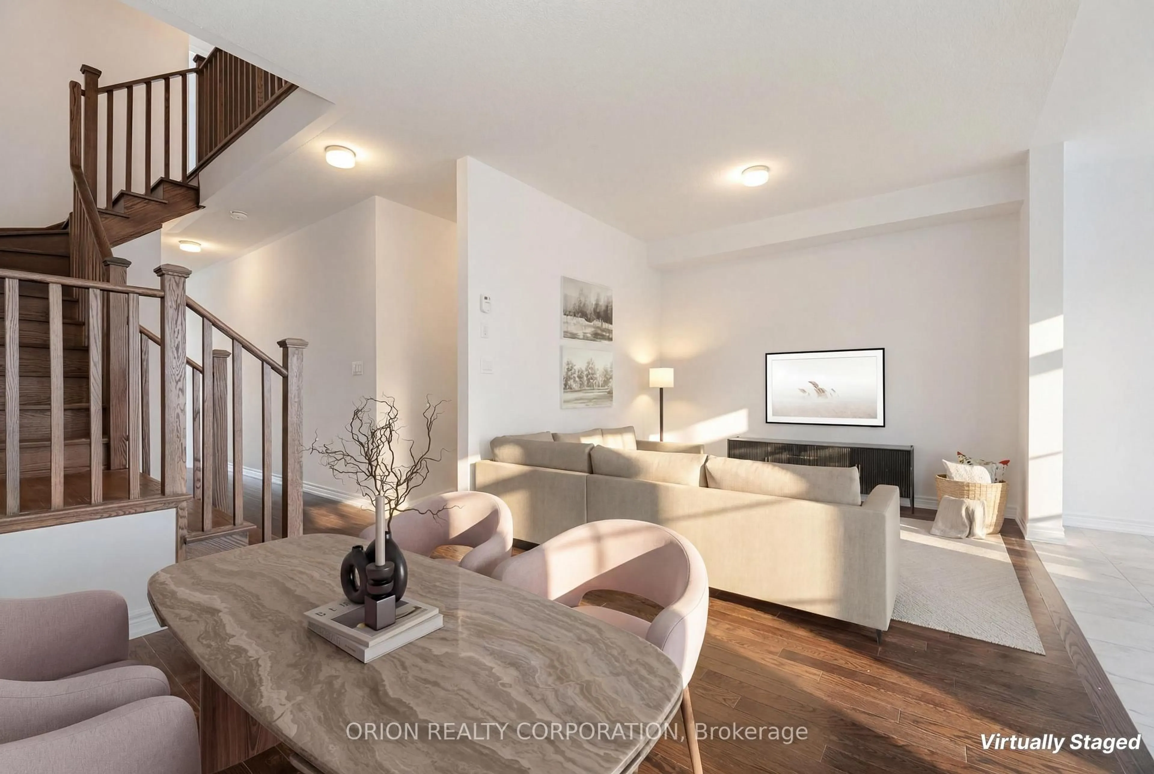 Living room with furniture, unknown for 133 Fenchurch Manor Ave, Barrie Ontario L9L 0X1