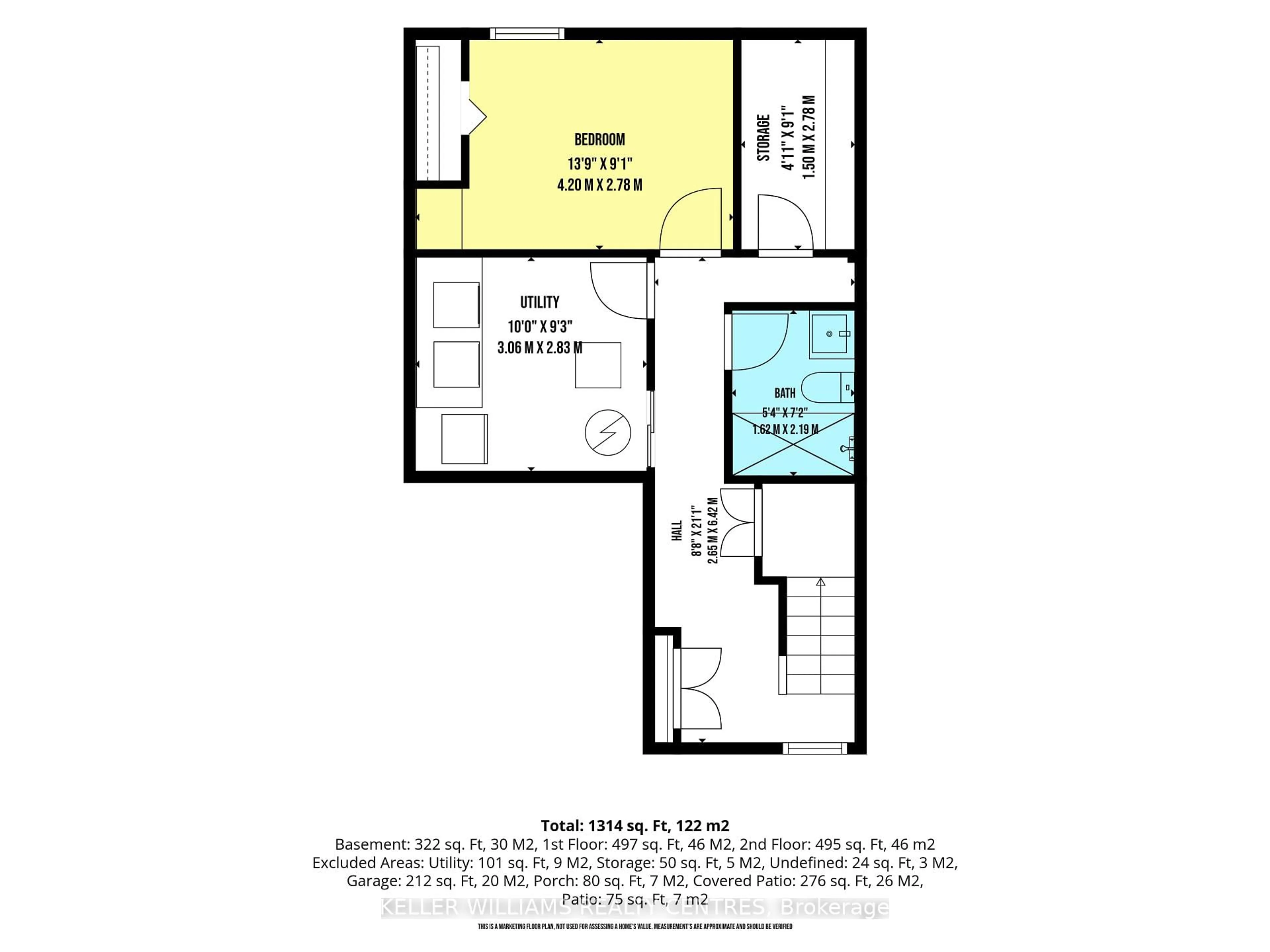 Floor plan for 36 Chaucer Cres, Barrie Ontario L4N 4T7