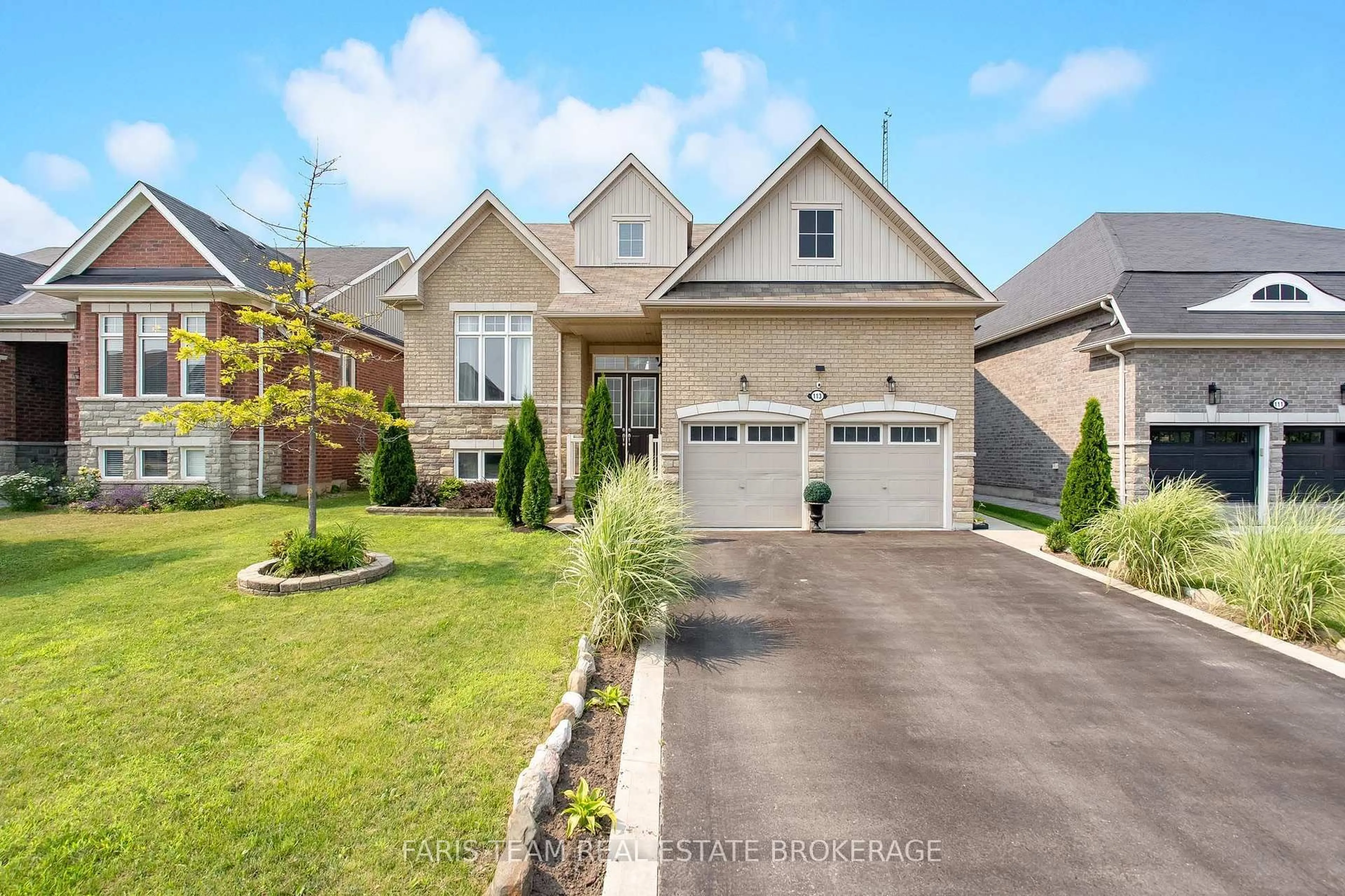 Home with brick exterior material, street for 113 Allegra Dr, Wasaga Beach Ontario L9Z 1P2