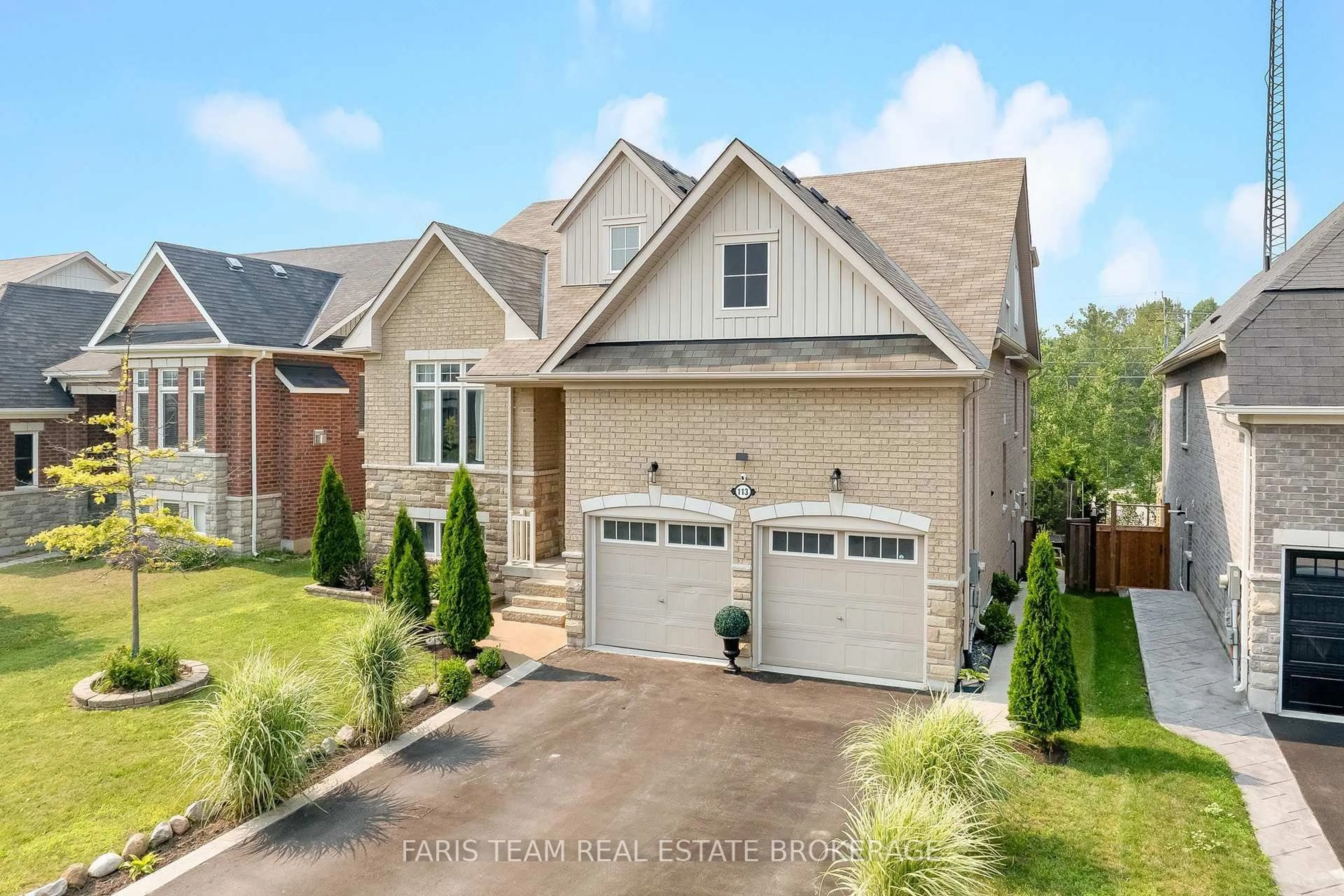 Home with brick exterior material, street for 113 Allegra Dr, Wasaga Beach Ontario L9Z 1P2