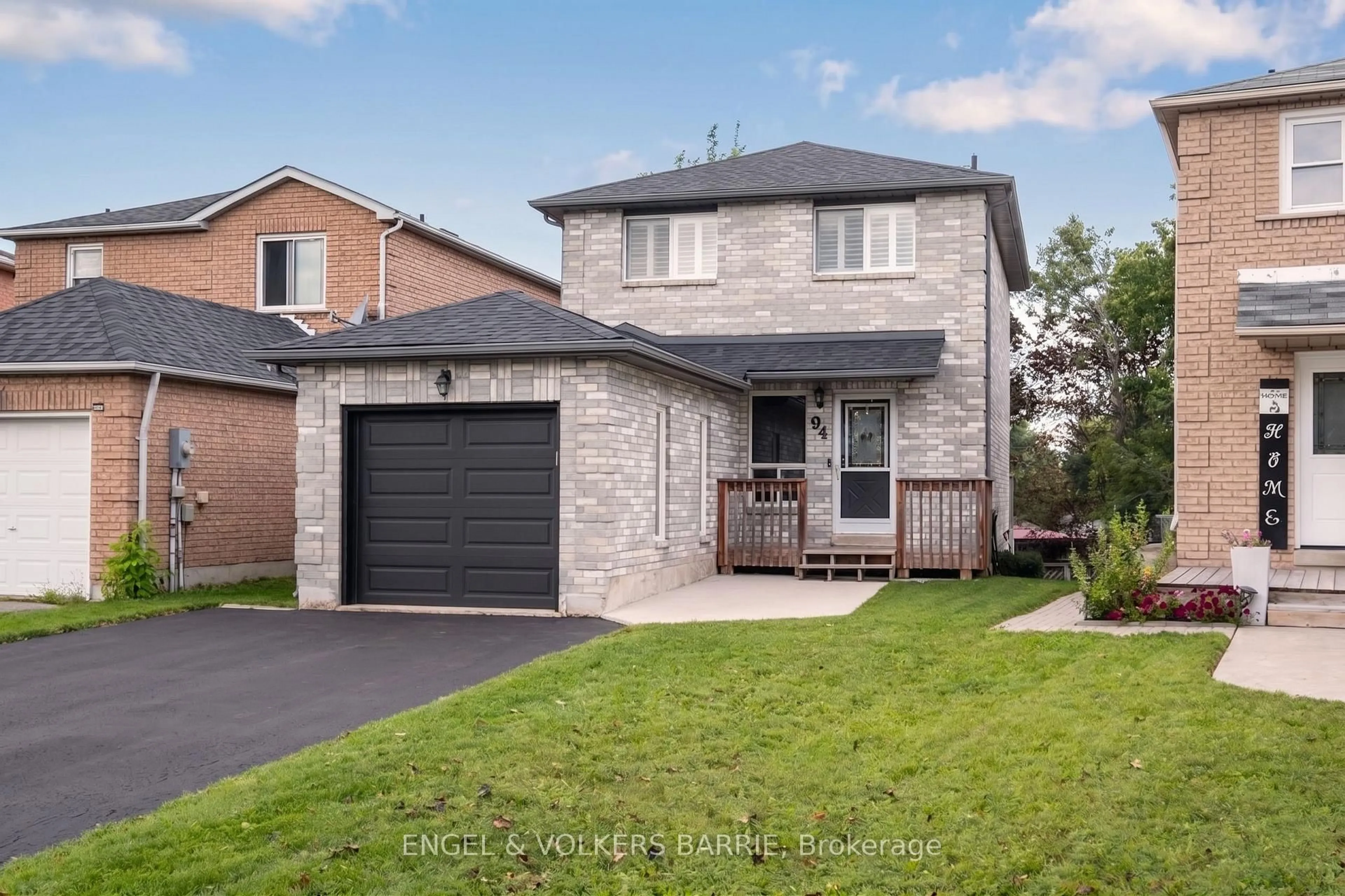 Home with brick exterior material, street for 94 Ferguson Dr, Barrie Ontario L4N 7E5