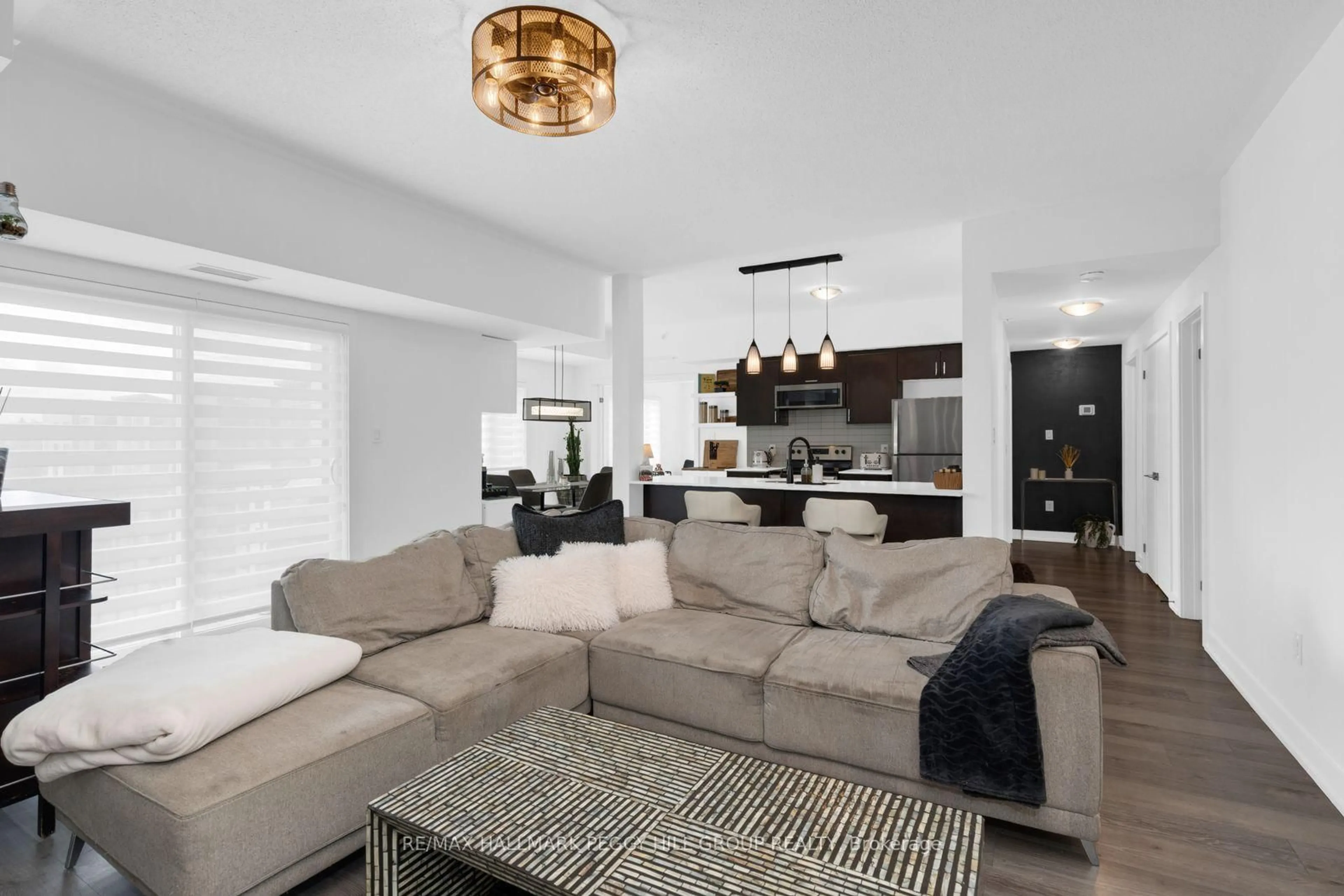 Living room with furniture, unknown for 10 Culinary Lane #602, Barrie Ontario L9J 0K2